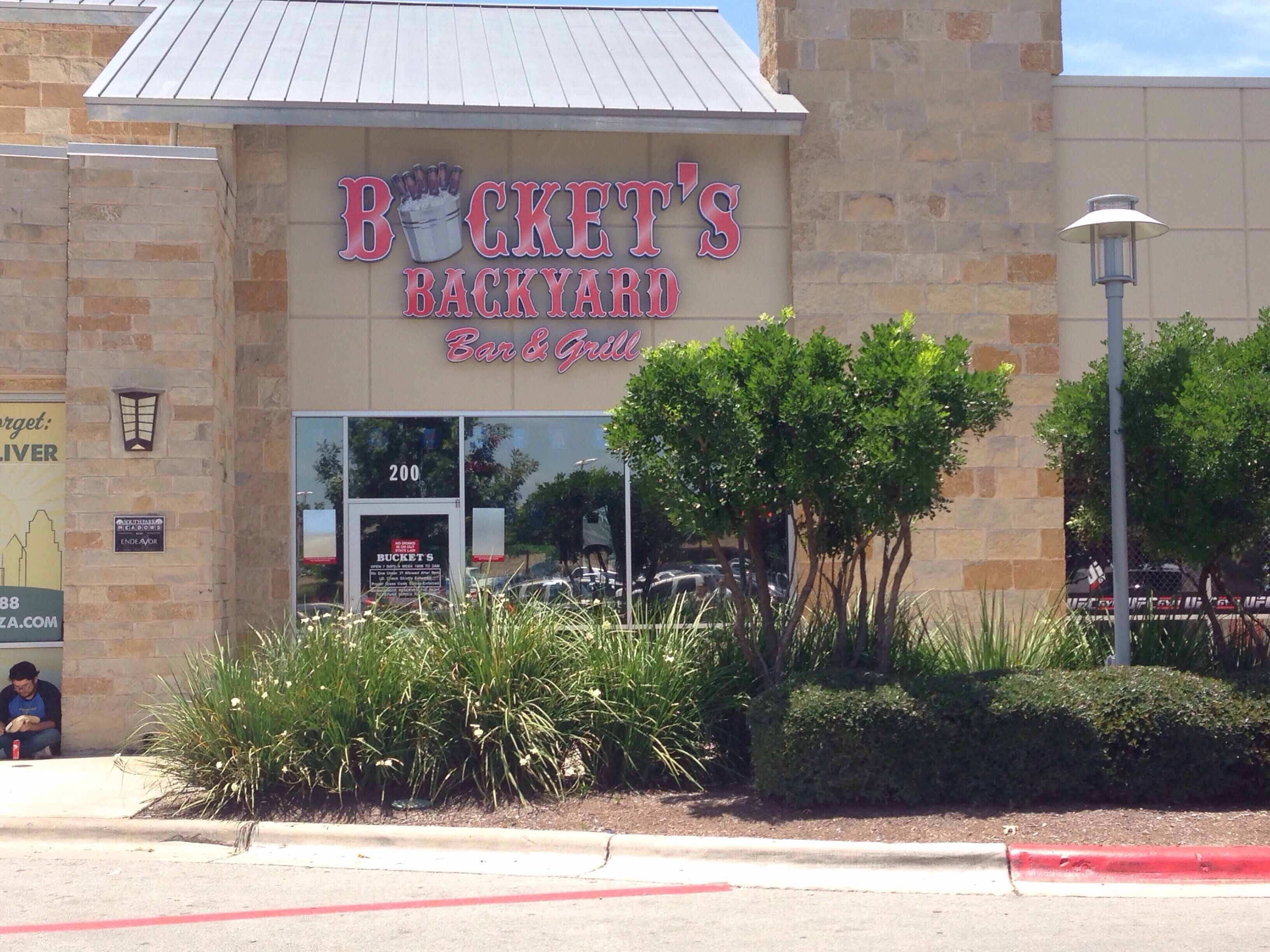 Bucket's Backyard, Southpark Meadows, Austin