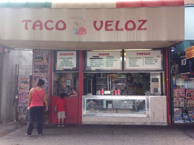 Taco Veloz, Elmhurst, New York City Urbanspoon/Zomato