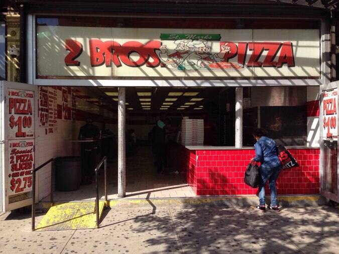 2 Bros. Pizza, East Harlem, New York City Urbanspoon/Zomato