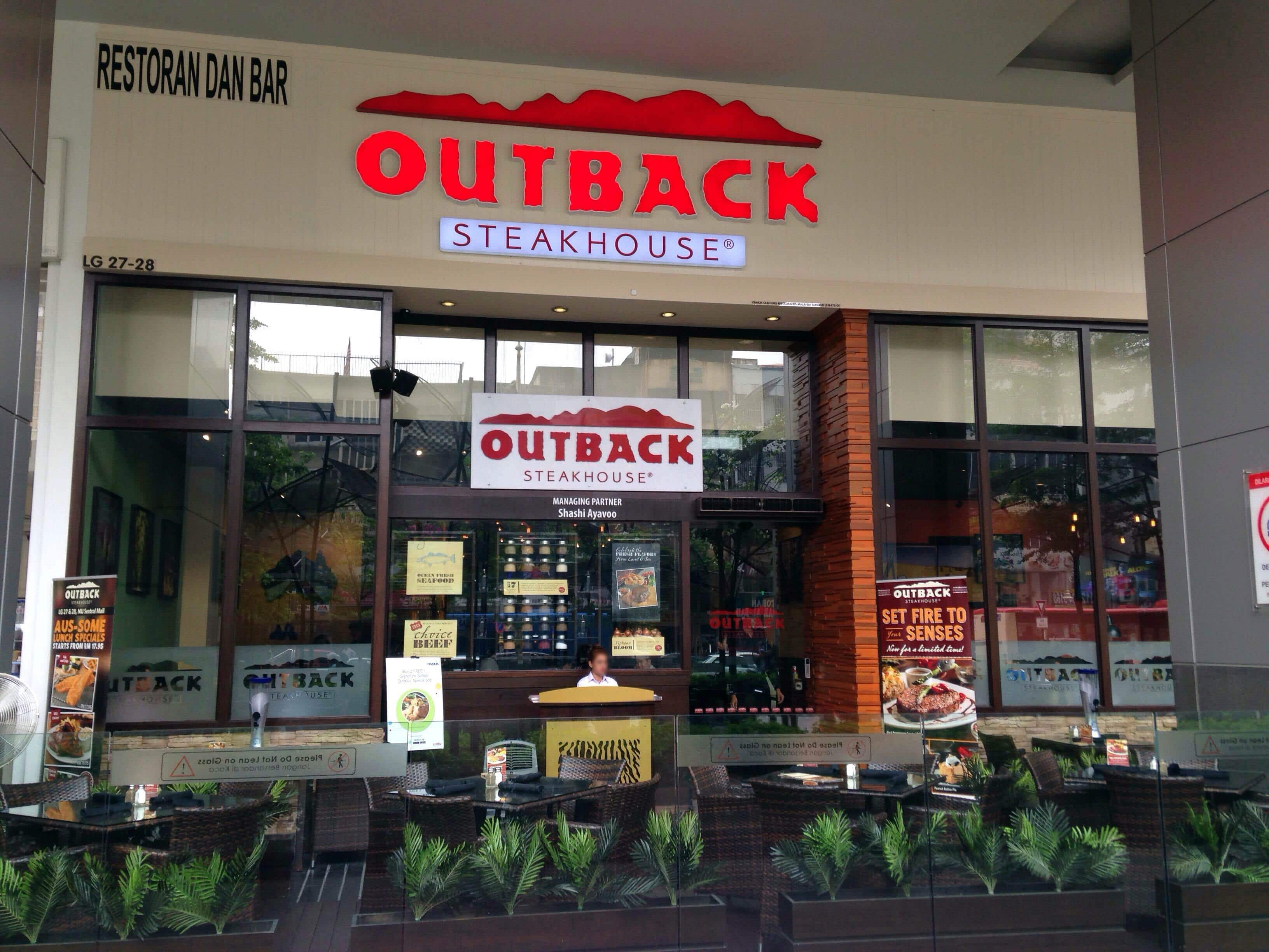 Outback Steakhouse Menu, Menu For Outback Steakhouse, Brickfields ...