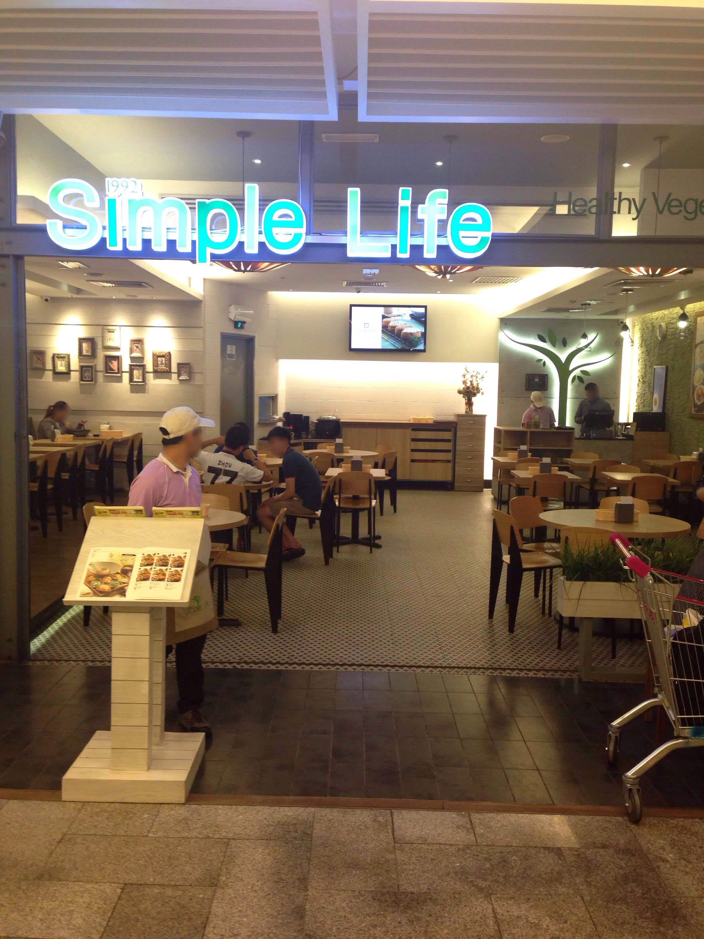 Simple Life Menu, Menu for Simple Life, Mid Valley City, Kuala Lumpur