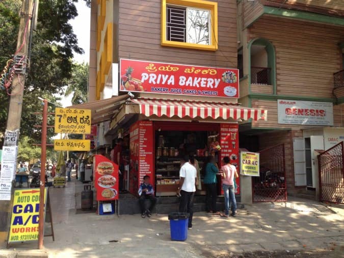 Address of Priya Bakery, Wilson Garden Priya Bakery, Wilson Garden, Bangalore Location Zomato
