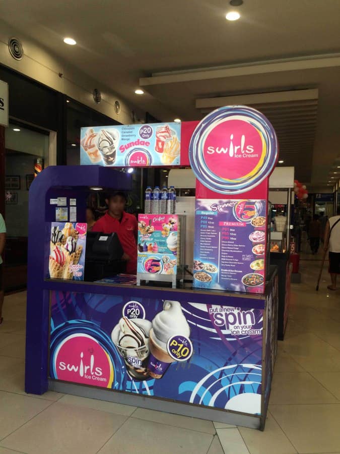 Swirls Ice Cream Menu, Menu for Swirls Ice Cream, Dolores, Taytay
