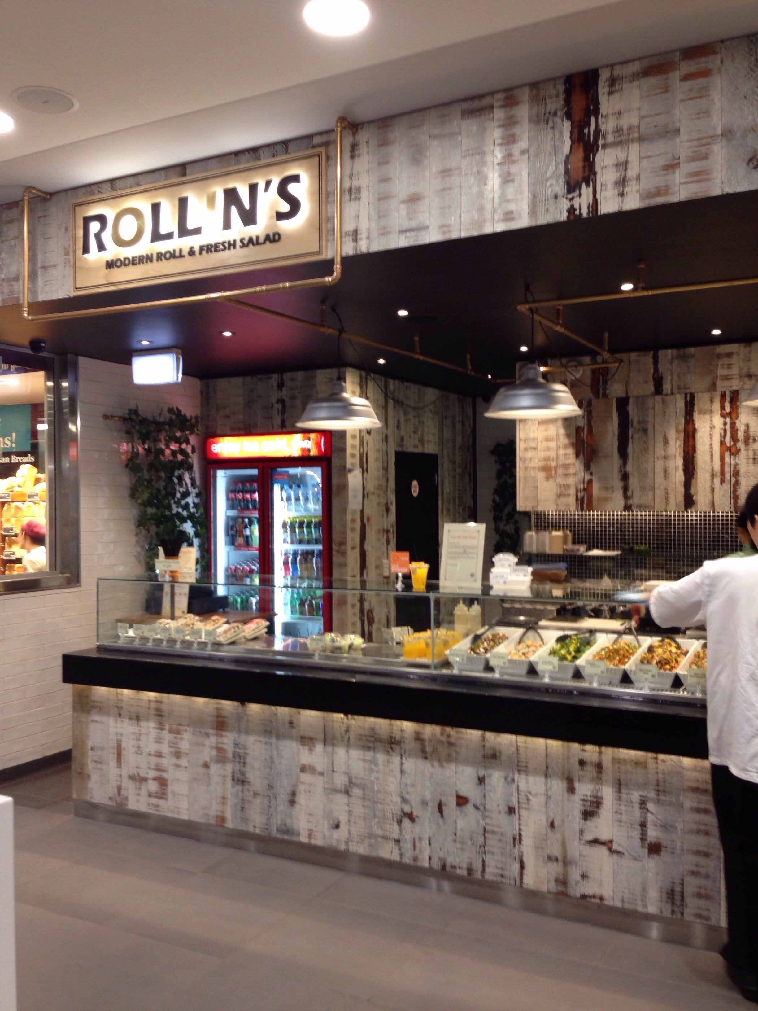 Menu of Rollin's Modern Roll & Fresh Salad, Toowong, Brisbane