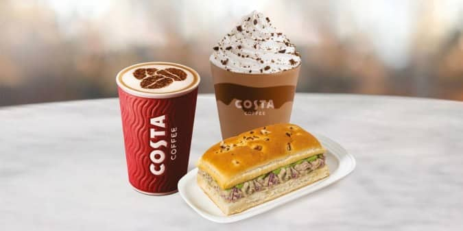 Costa Coffee - Subway Singapore