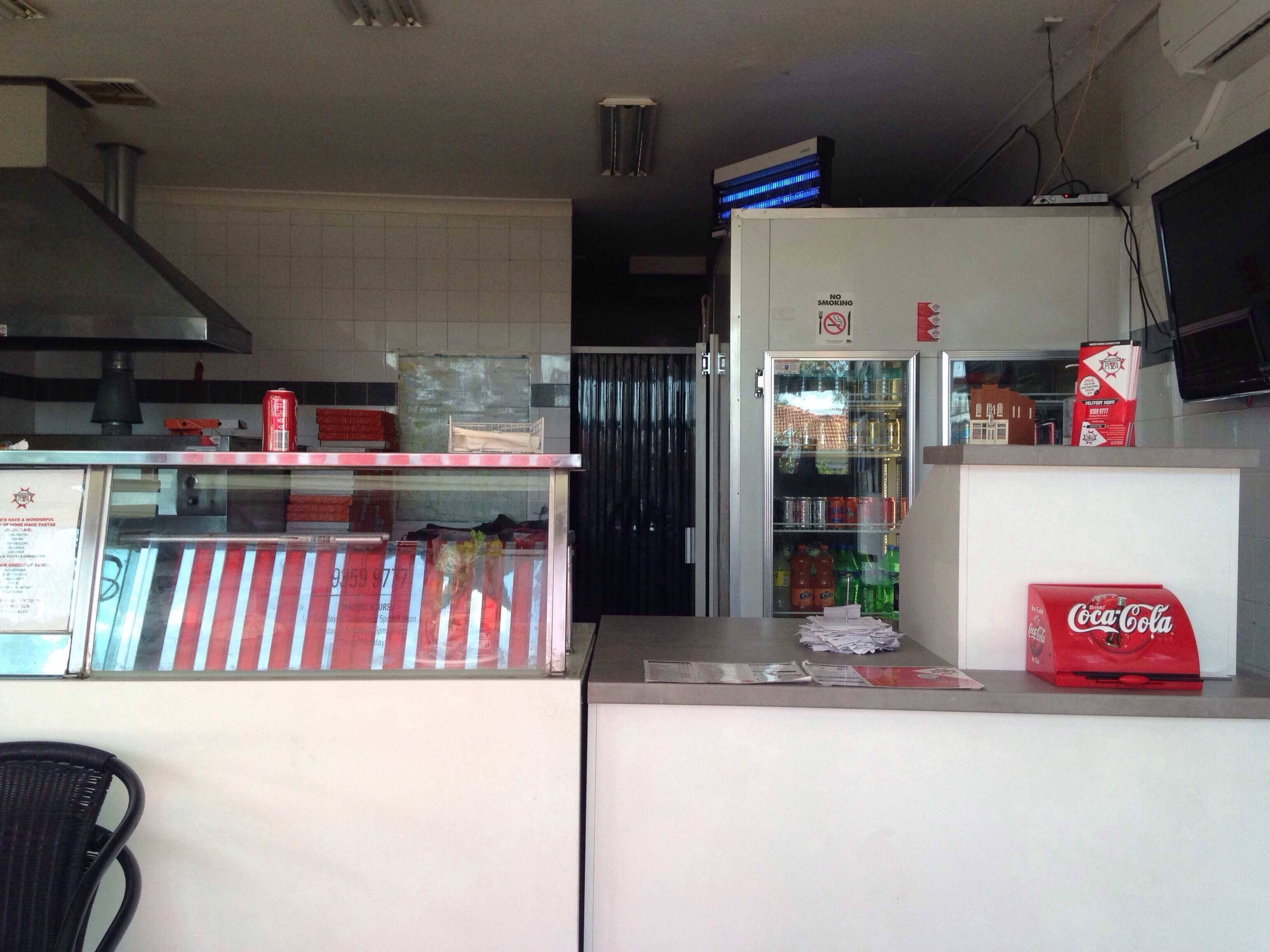 Menu of Pizza & Pasta, Fawkner, Melbourne