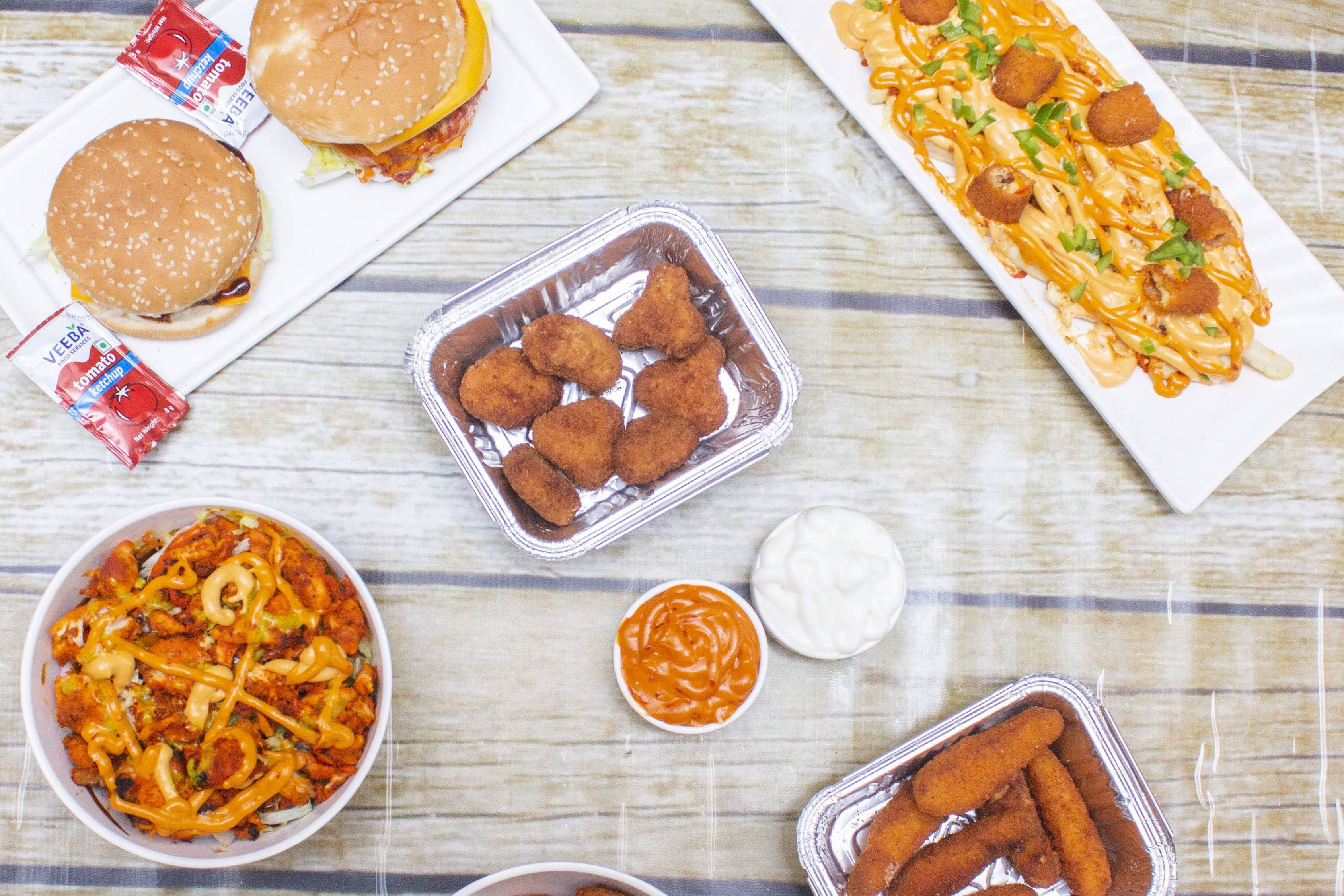 Menu of Burger Fries Factory, Vile Parle East, Mumbai