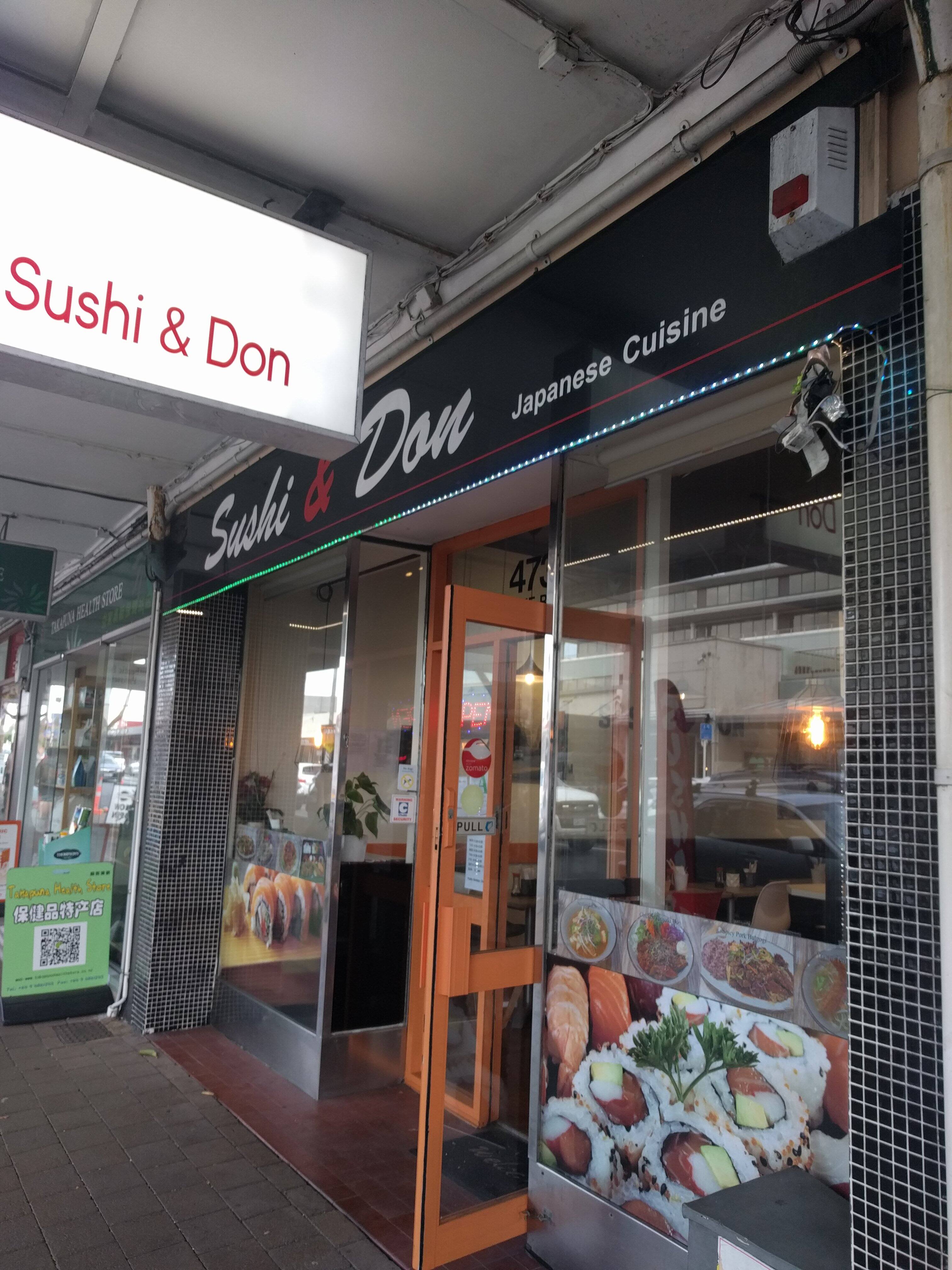 Manna Sushi & Don Menu, Menu for Manna Sushi & Don, Takapuna, Auckland