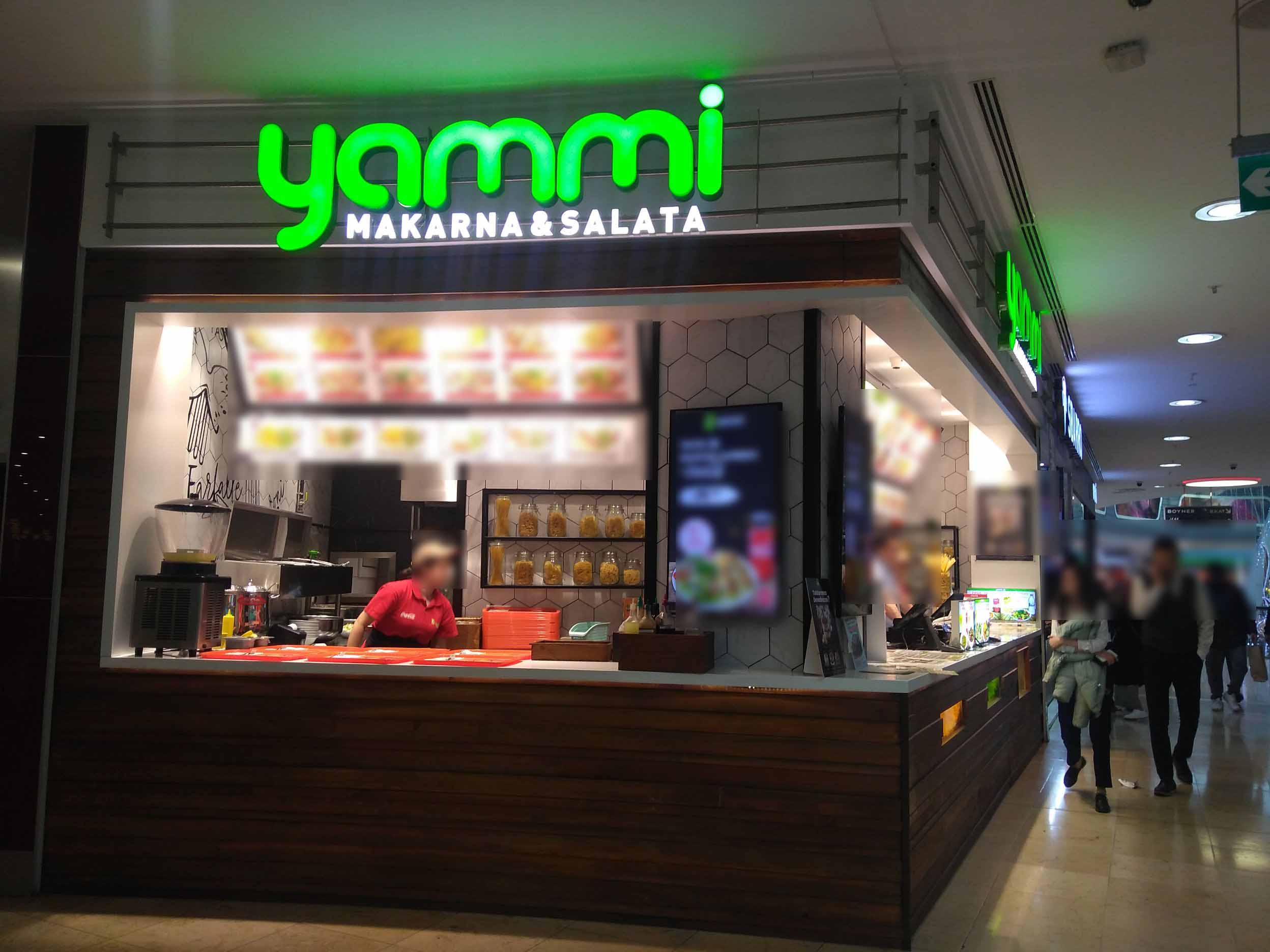 Yammi Makarna Salata Haramidere Istanbul