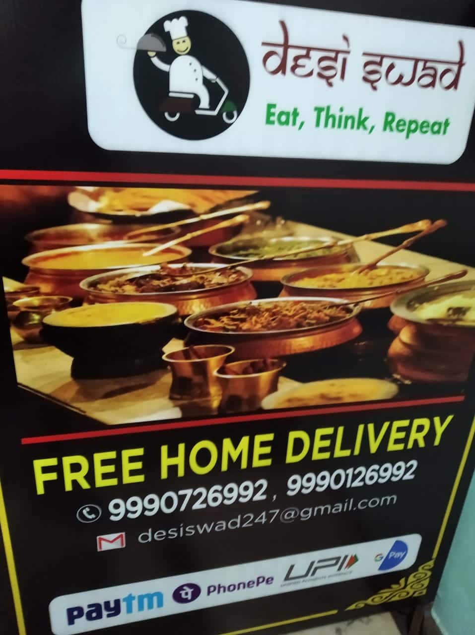 Desi Swad, DLF Phase 3 order online Zomato