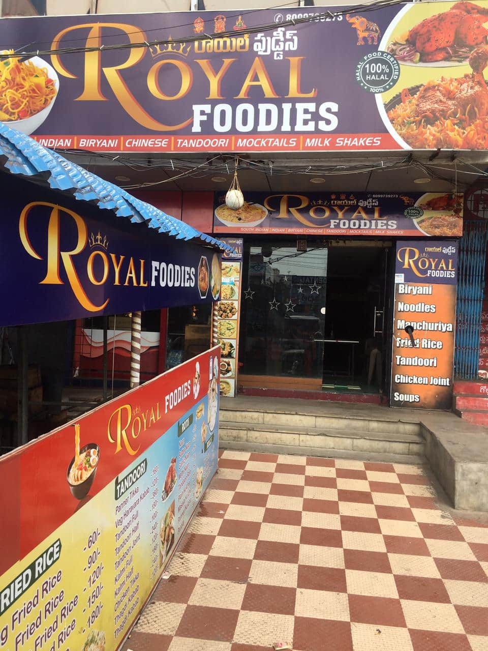 Menu of Royal Foodies, Gajuwaka, Vizag