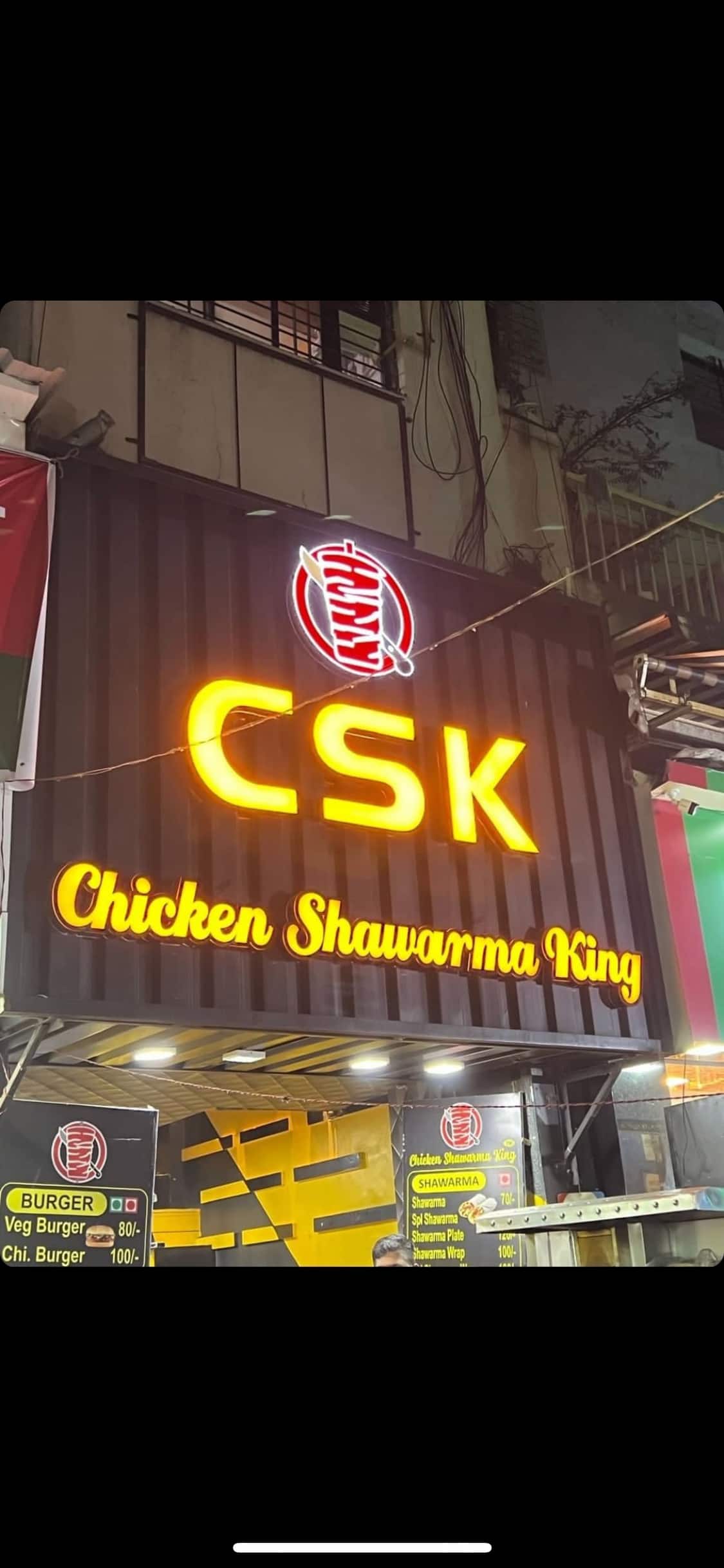 CSK Chicken Shawarma King, Katraj, Pune