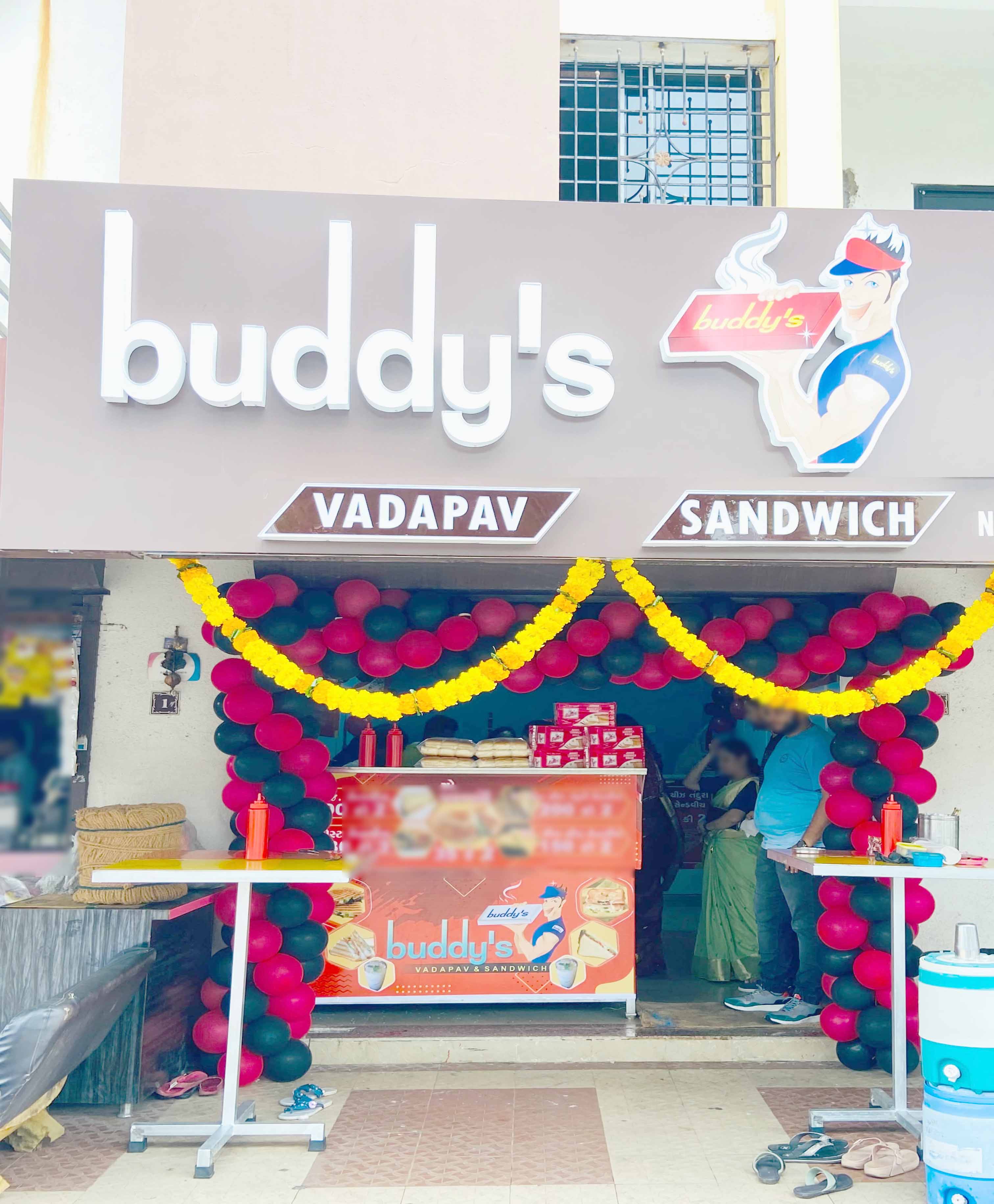 Buddy's Vadapav & Sandwich, Bardoli Locality Order Online - Zomato