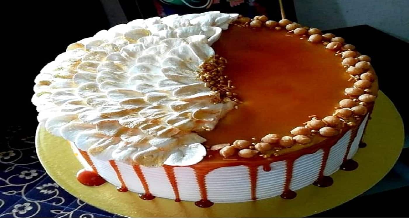 Ganesh Chaturthi Theme Cake | Bhog Recipe | Ganesh Puja Special Cake | Cake  Design Tutorial | Prasad - YouTube