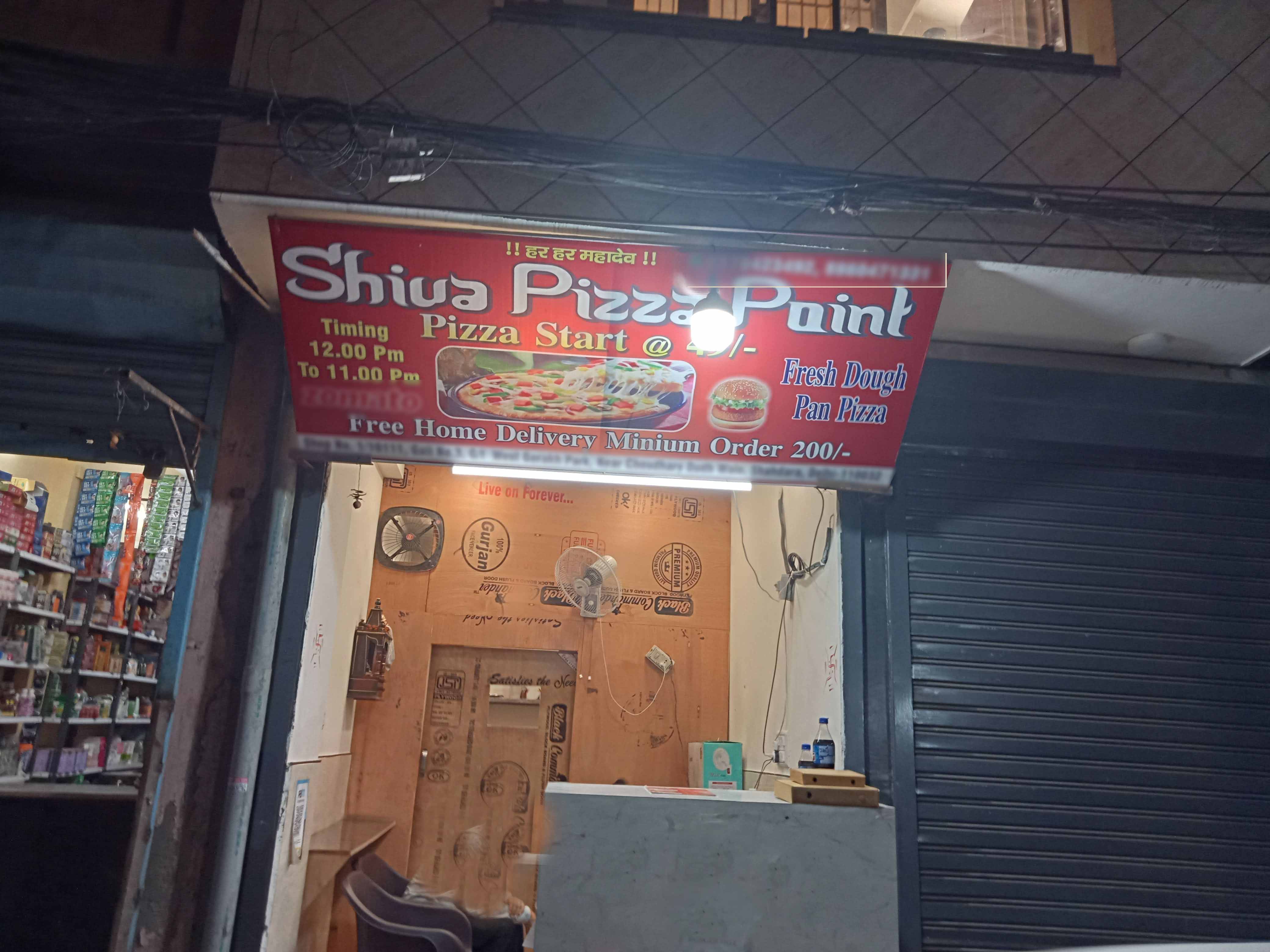 Shiva Pizza Point, Shahdara Order Online - Zomato