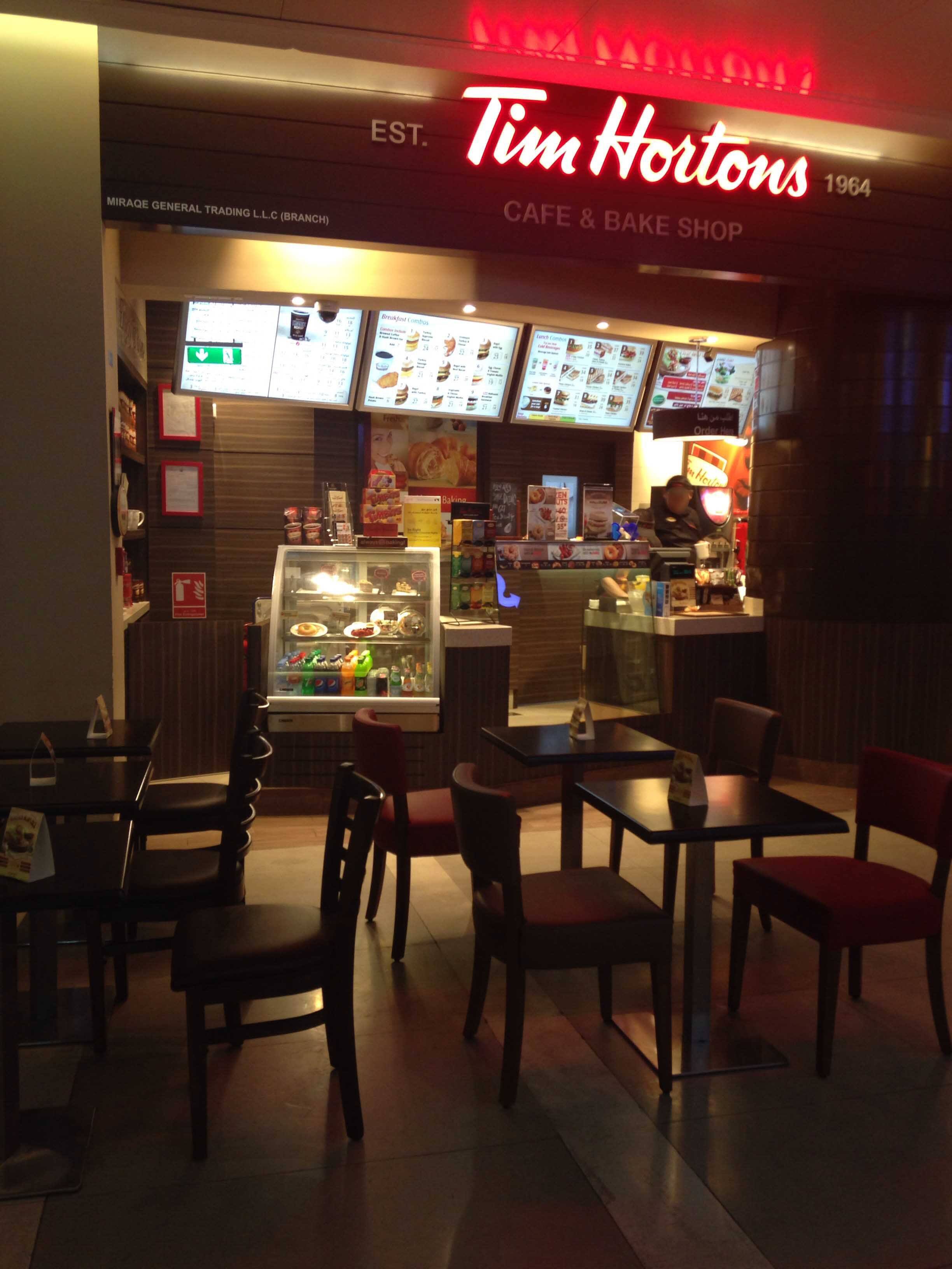 Tim Hortons تيم هورتنز Jumeirah Lake Towers Jlt Dubai Zomato