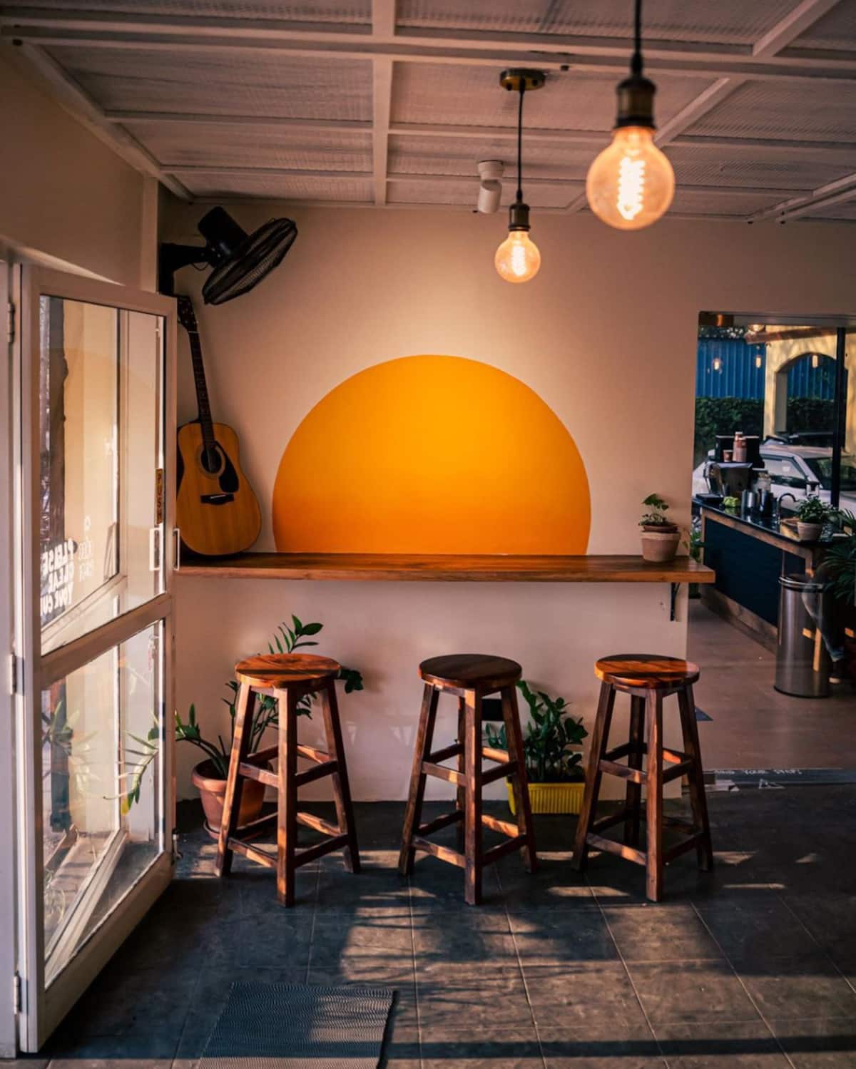 Toops Coffee Jubilee Hills interior