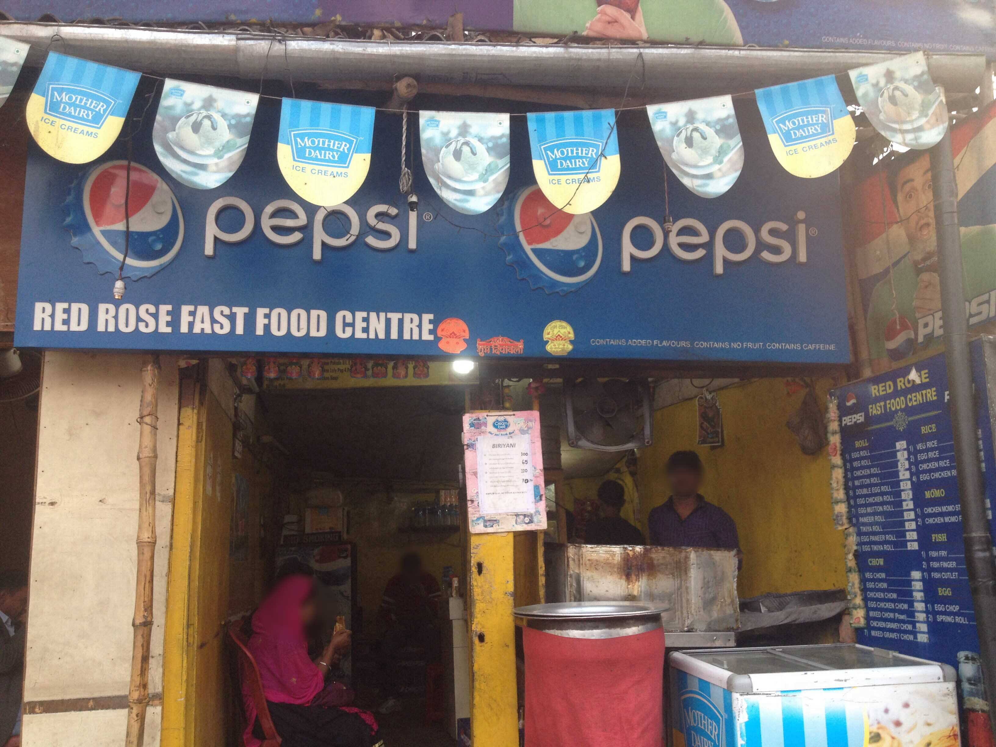 Menu of Red Rose Fast Food Center, Tara Tala, Kolkata