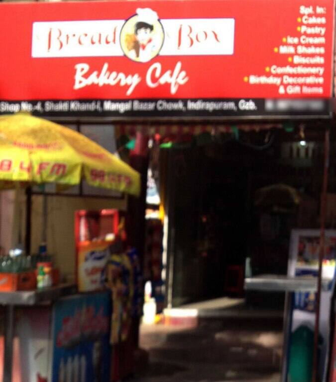 Bread Box Bakery Cafe Menu, Menu for Bread Box Bakery Cafe, Indirapuram