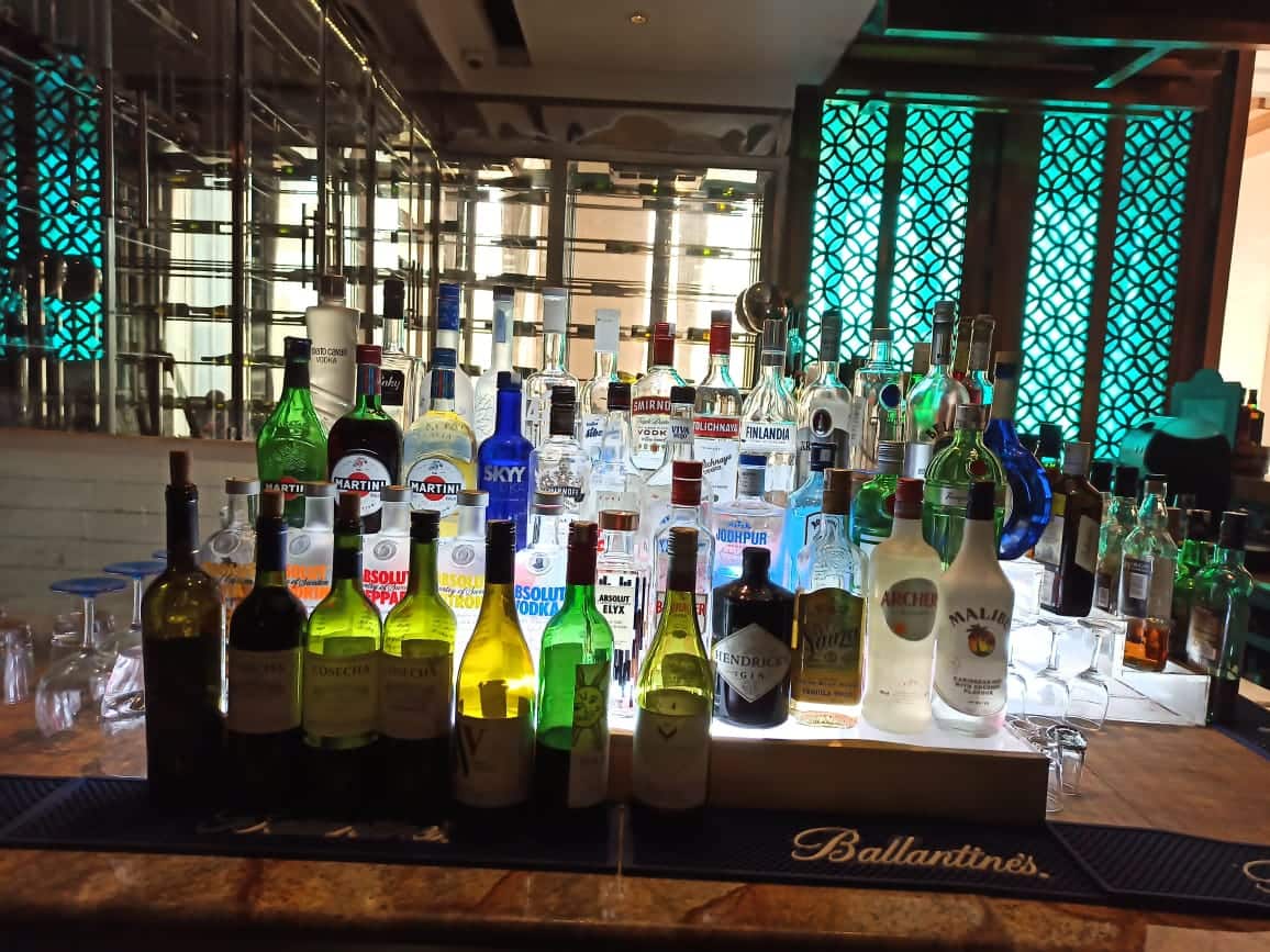 Copper Bar Crowne Plaza Menu