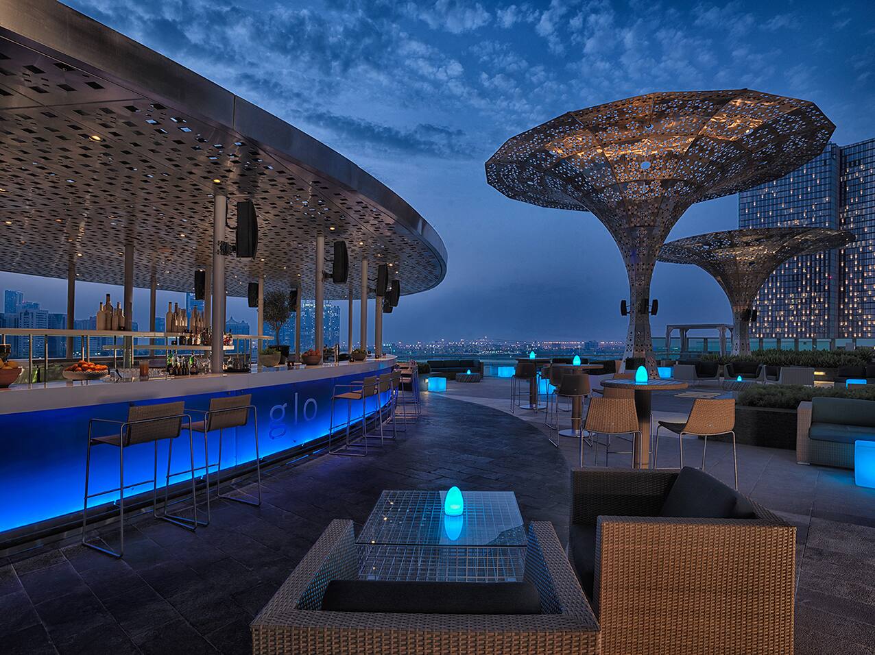 Menu of Glo, Al Maryah Island, Abu Dhabi