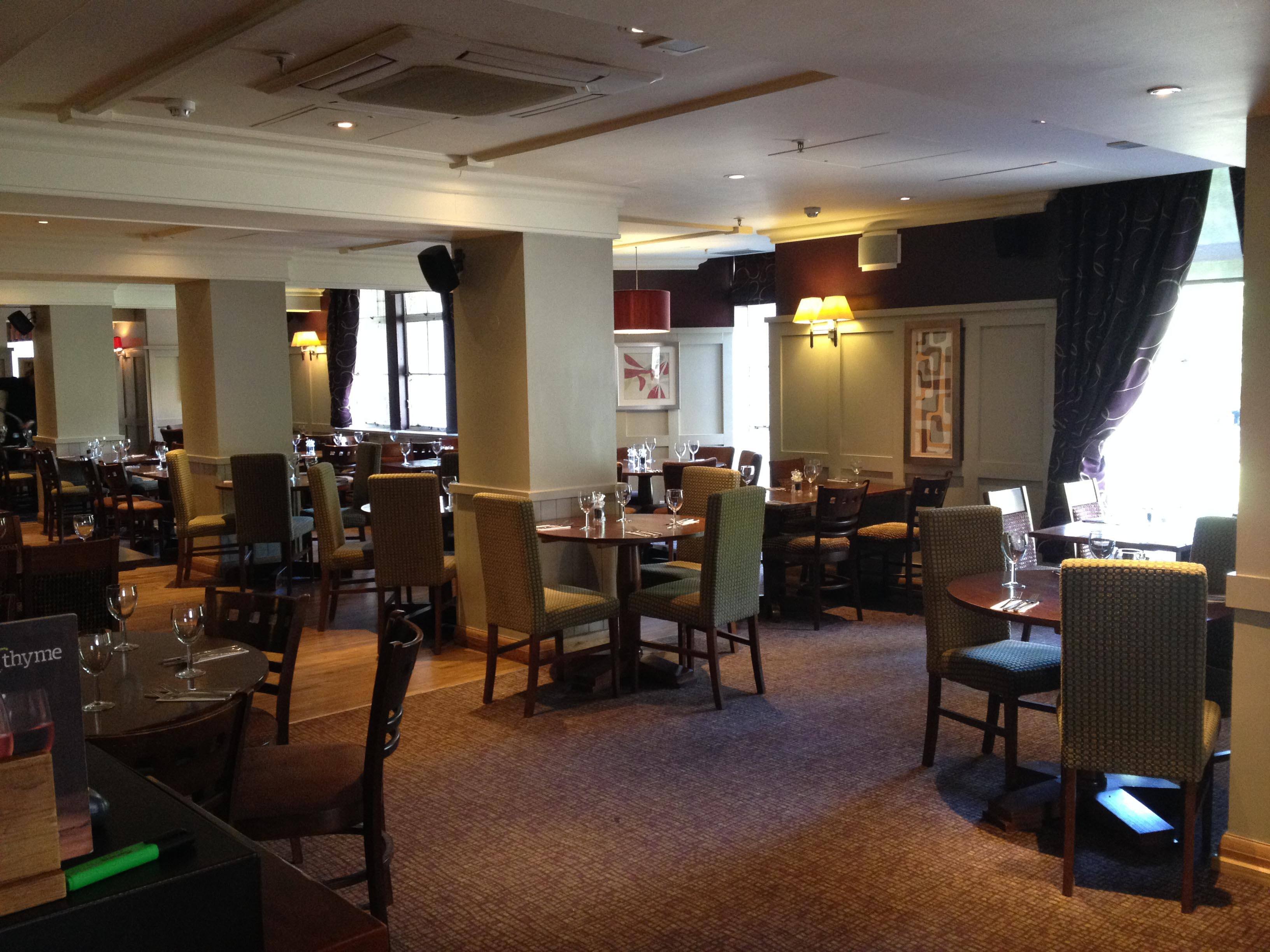 Menu of Thyme, South Bank, London