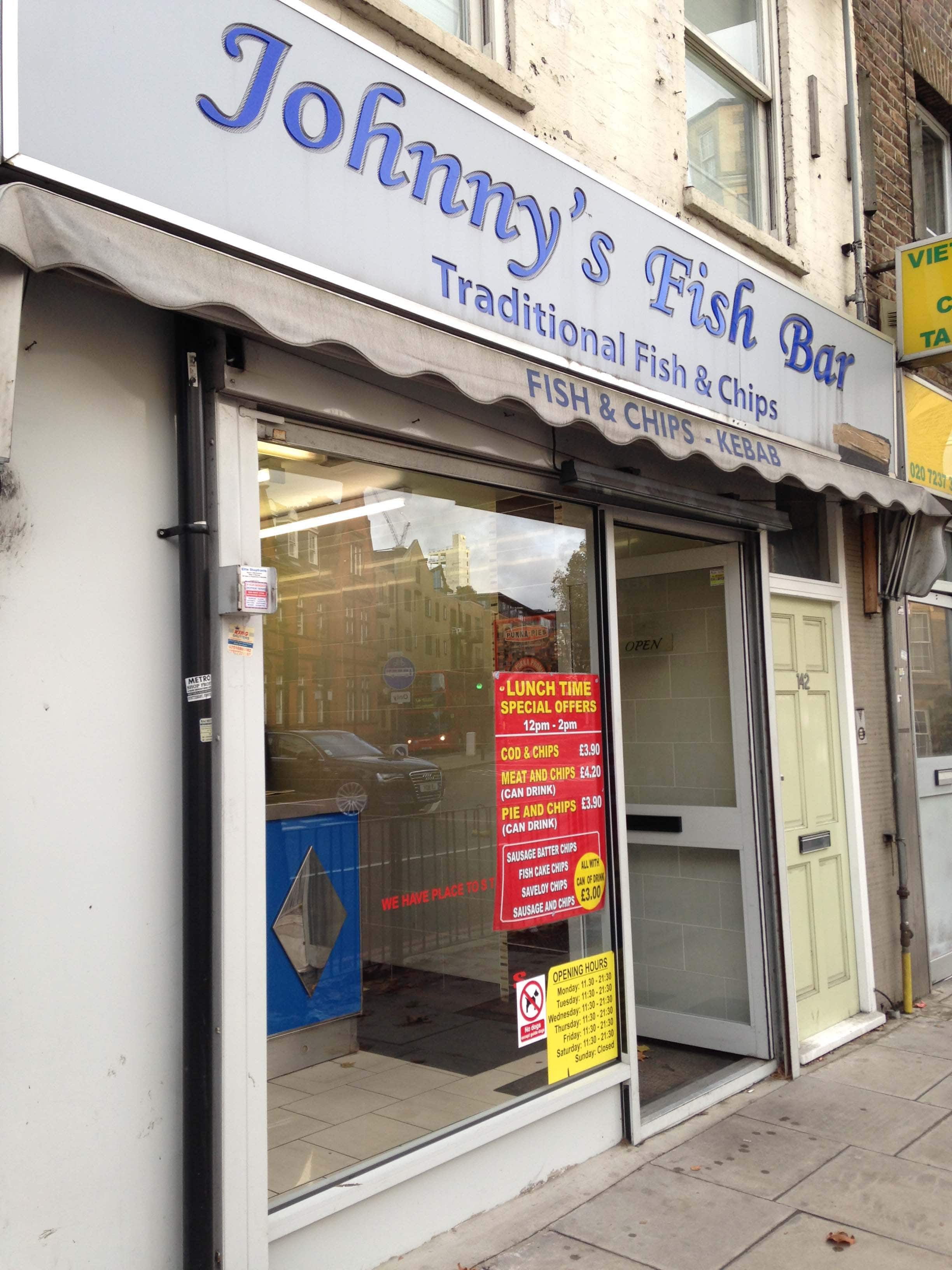 Johnny's Fish Bar, Tanner Street, Bermonsey, London