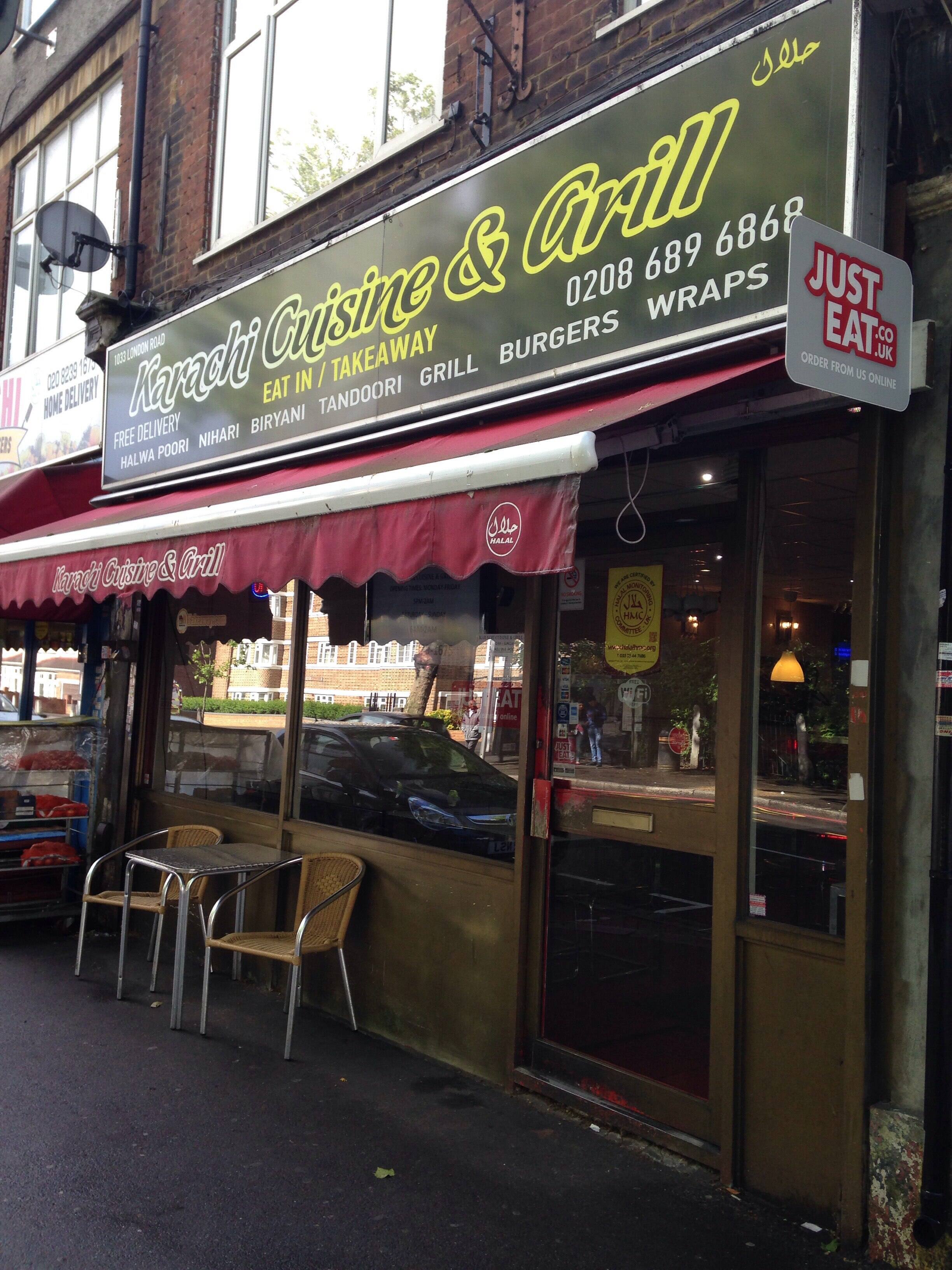 Menu of Karachi Cuisine and Grill, Thornton Heath, London