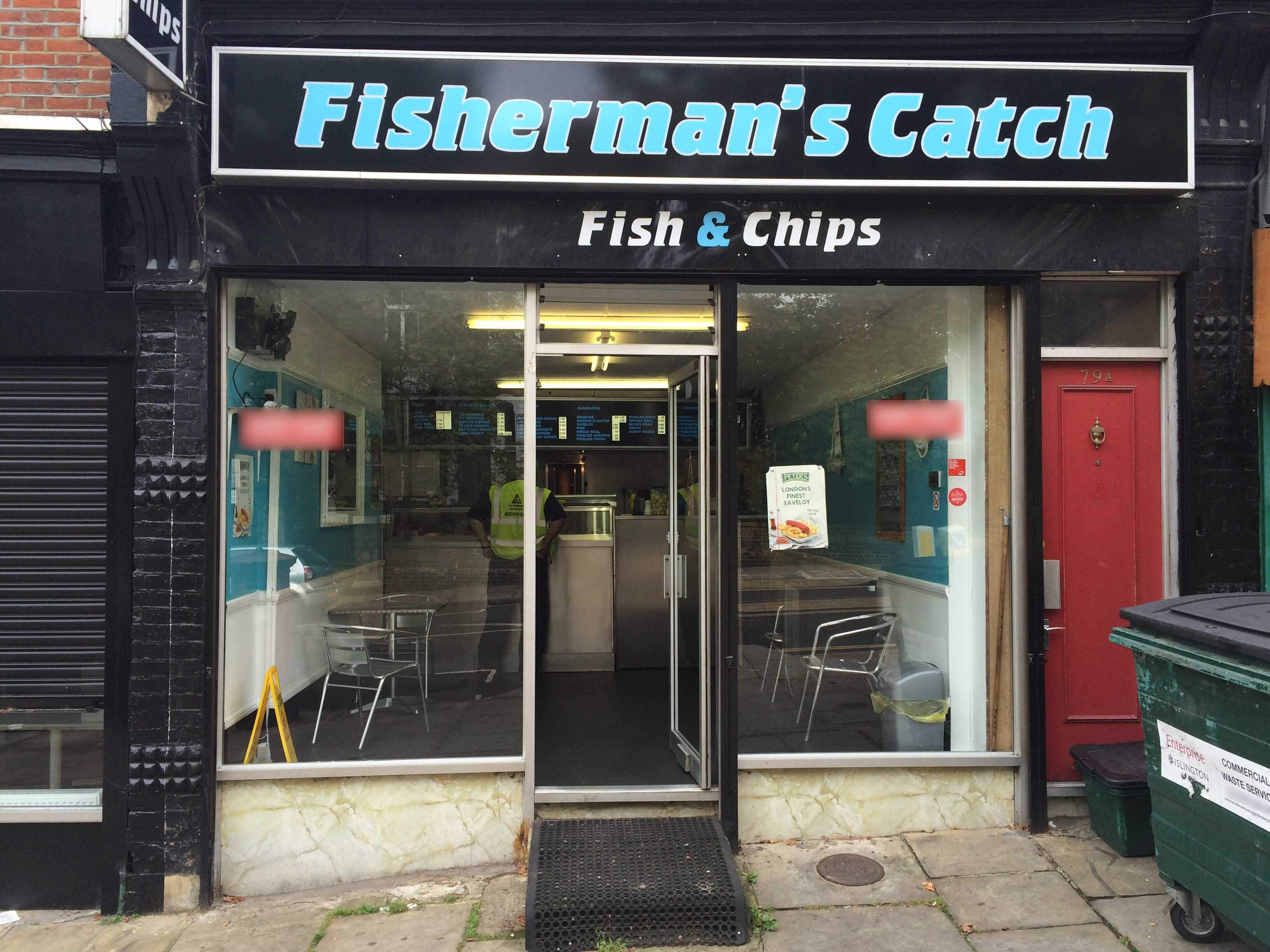 Menu of Fisherman's Catch, Crouch End, London