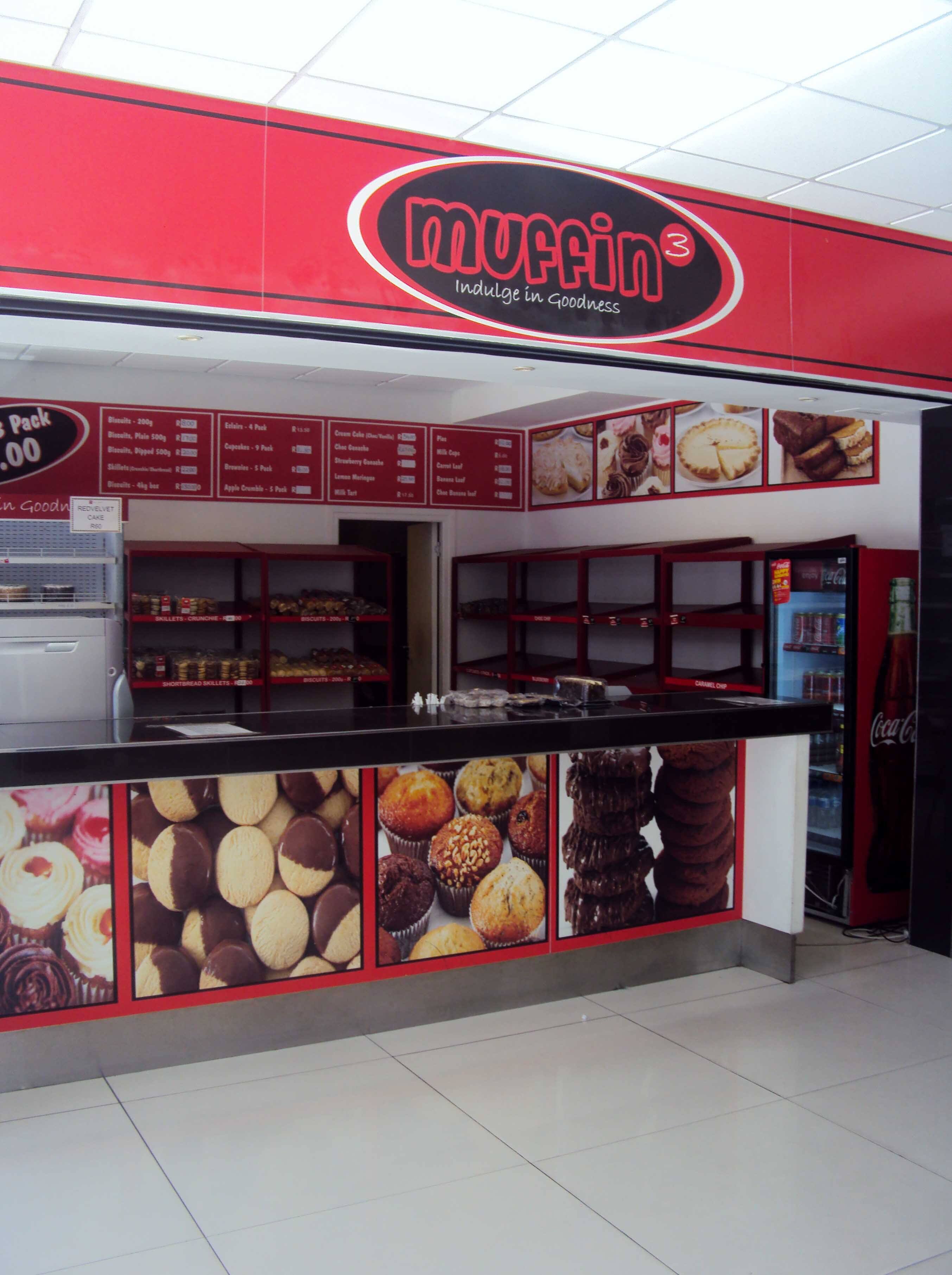 Muffin 3 Menu, Menu for Muffin 3, CBD, Cape Town