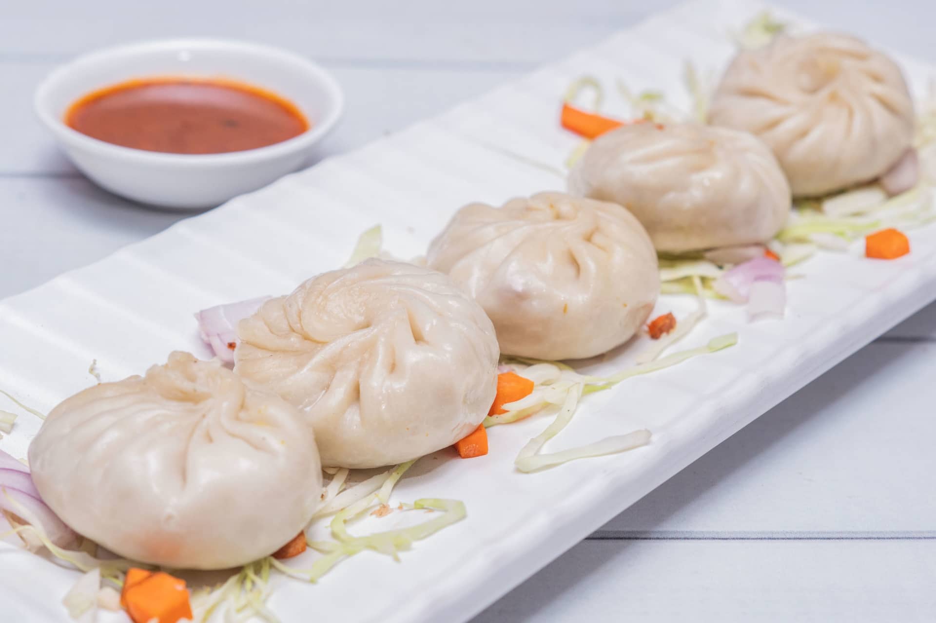 momos, momo restaurants, steamed momos, fried momos, chicken momos, veg momos - Sevensisters Momo - img1