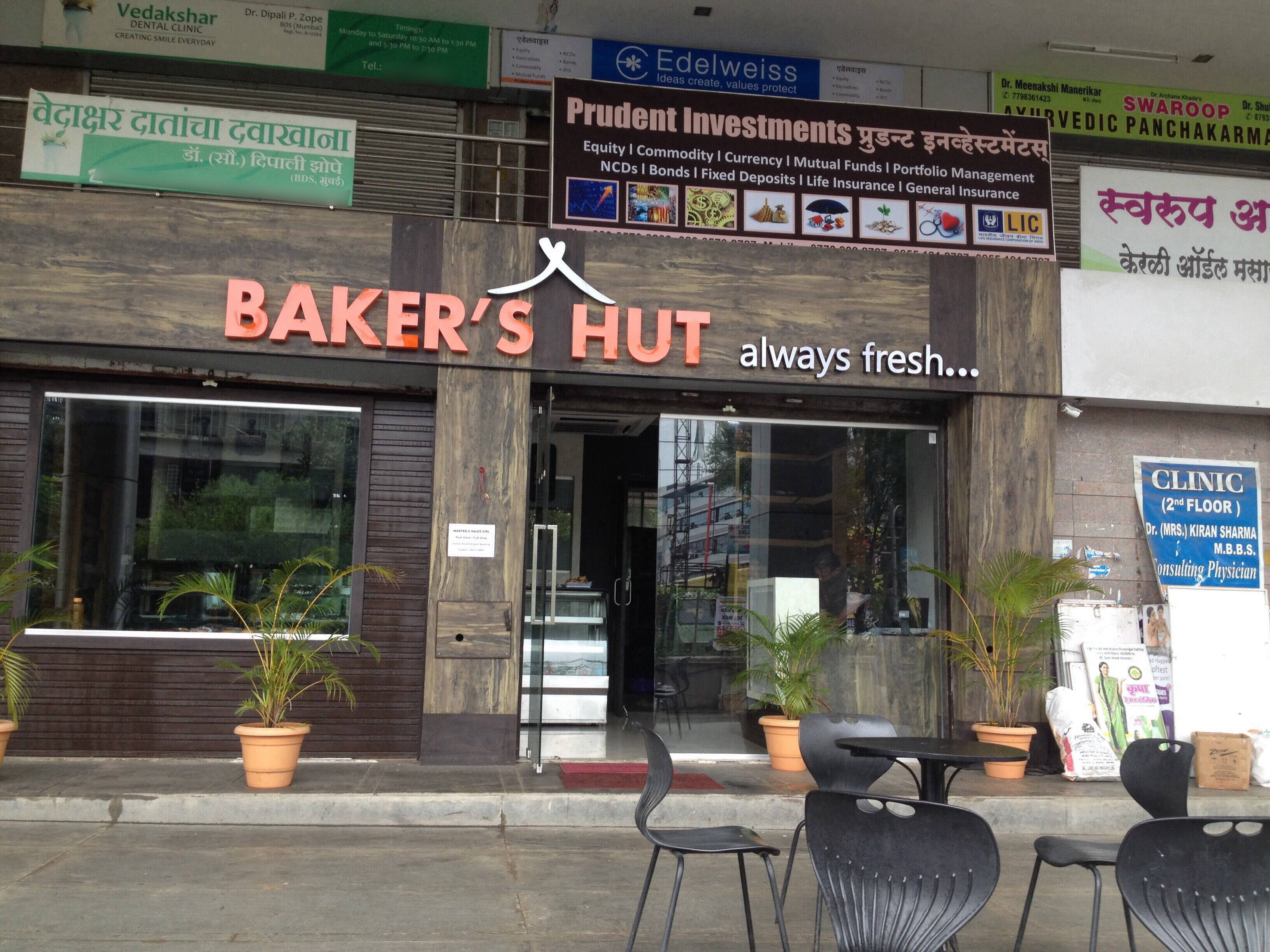 Menu of Baker's Hut, Pimple Saudagar, Pune