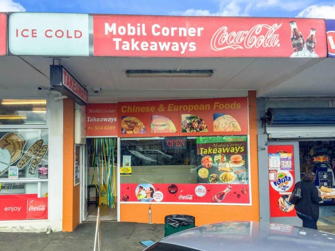 Mobil Corner Takeaways Menu, Menu for Mobil Corner Takeaways, Bucklands ...