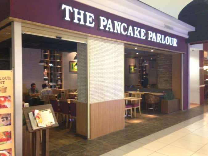 The Pancake Parlour Menu, Menu for The Pancake Parlour, Kalibata