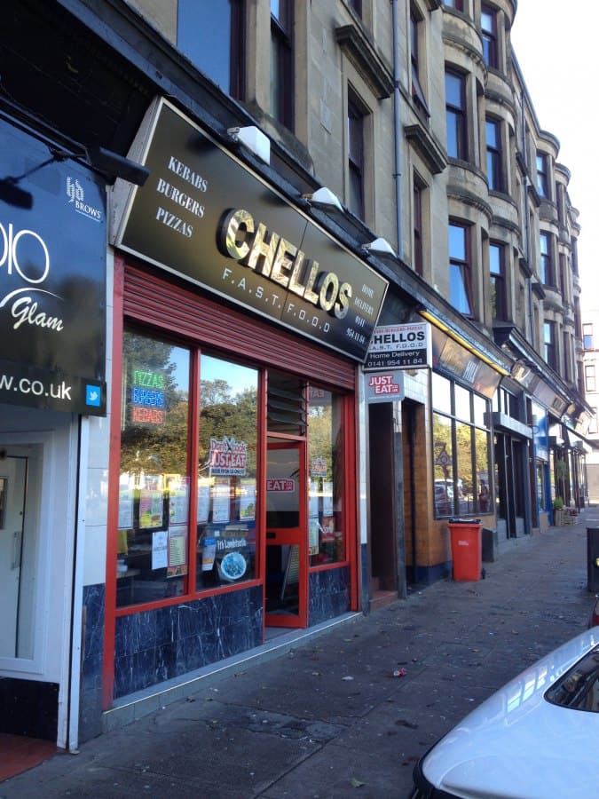 Chellos Menu Menu For Chellos Scotstoun Glasgow Zomato Uk