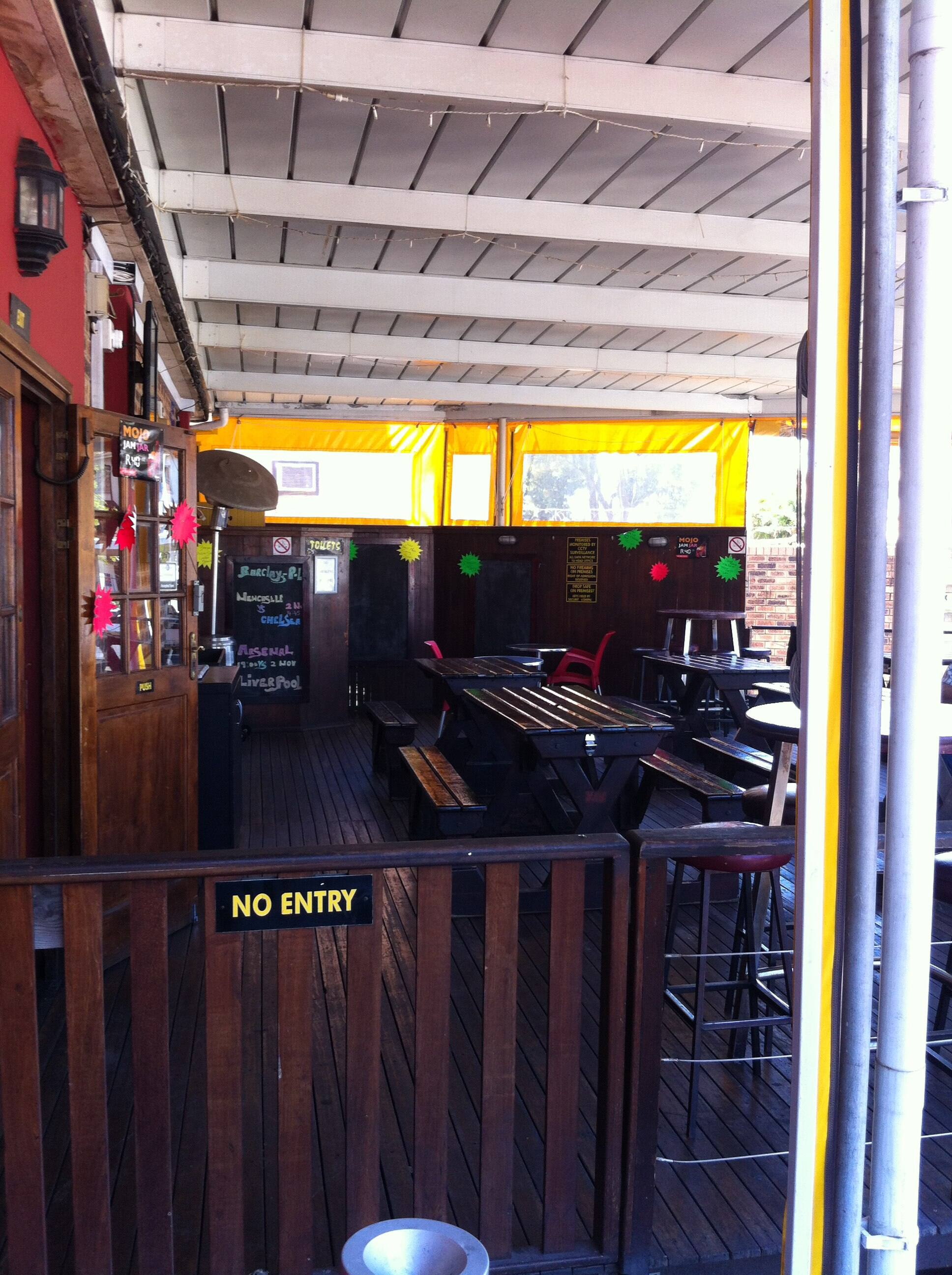 Menu of Jack Rabbits, Glenwood, Durban