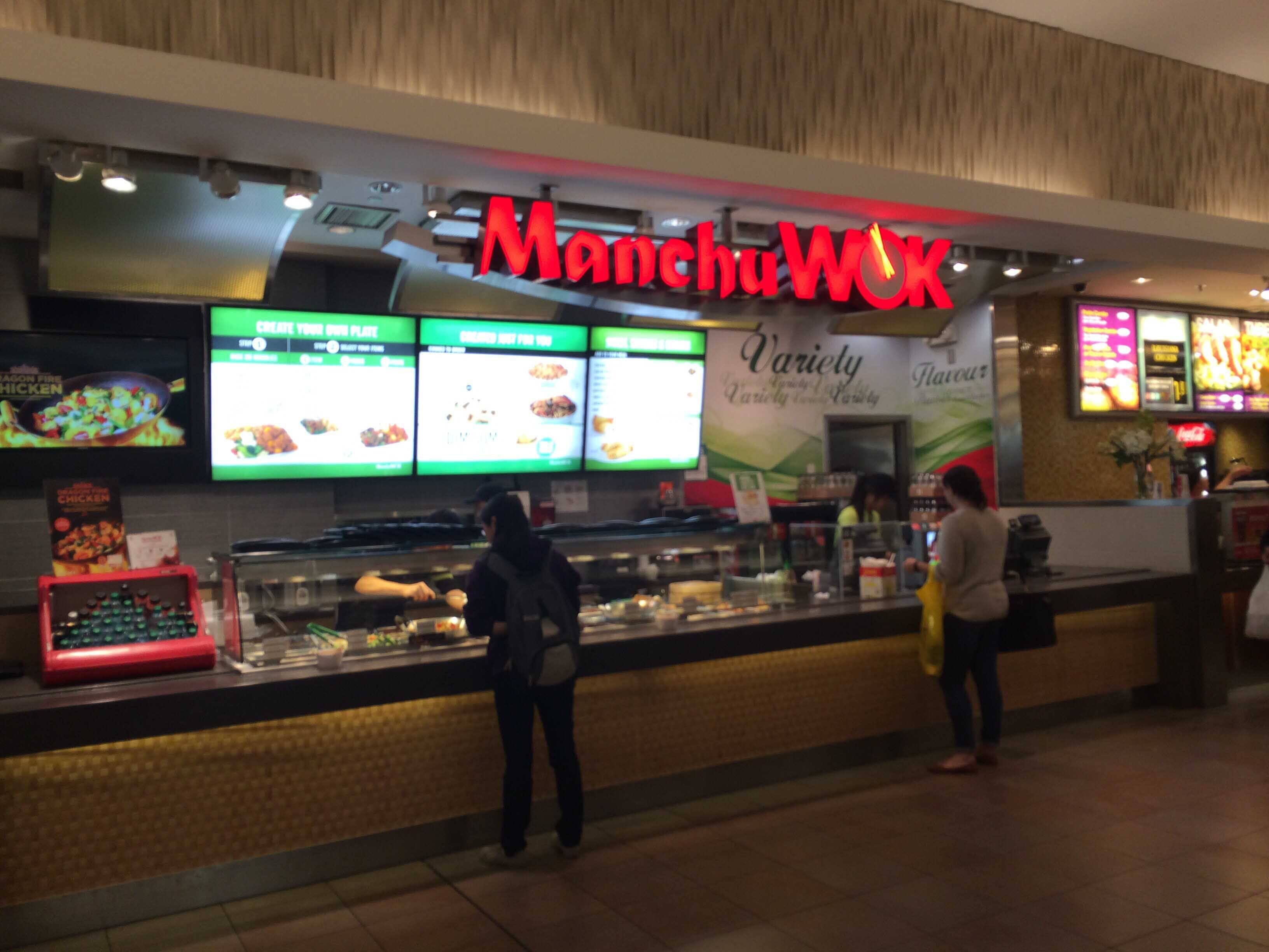 Menu of Manchu Wok, North York, Toronto