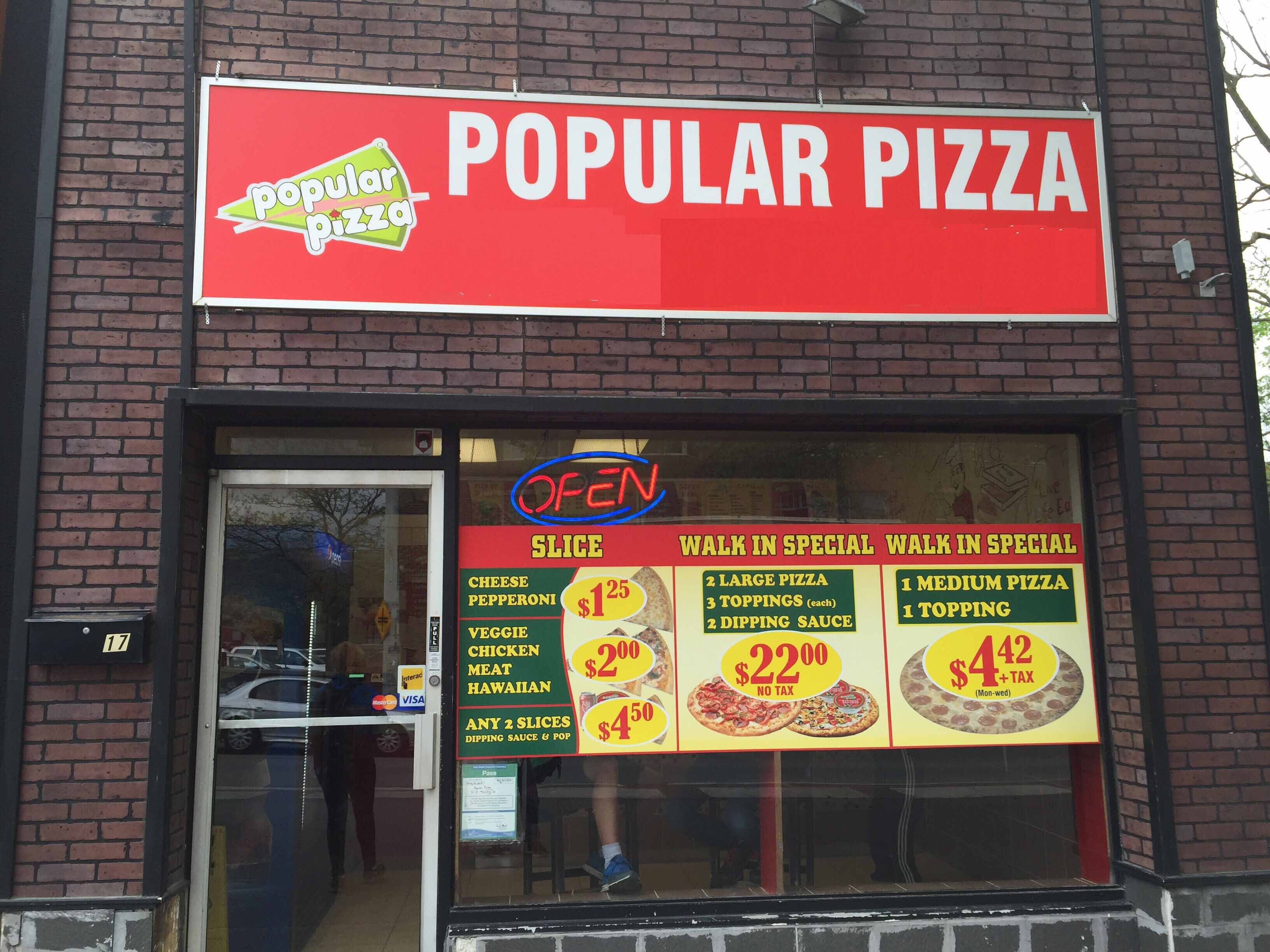 Popular Pizza, Mississauga, Toronto Zomato