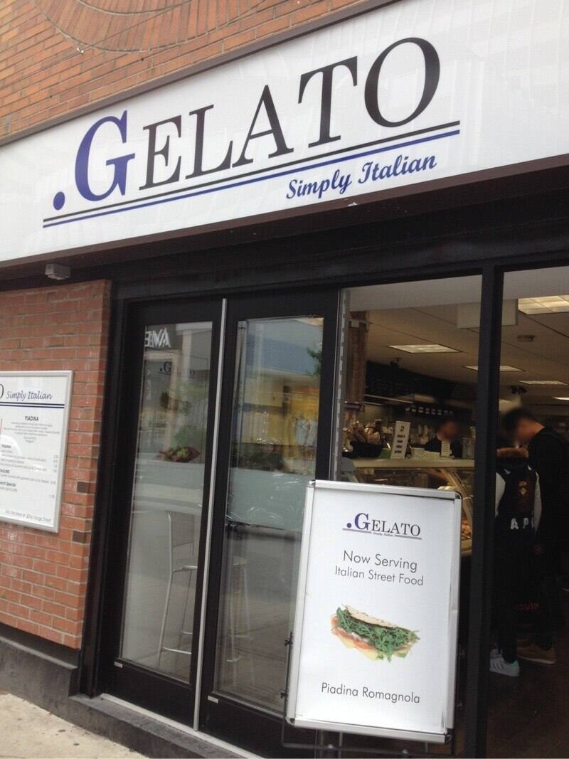 .Gelato Simply Italian Menu, Menu for .Gelato Simply Italian, Yorkville
