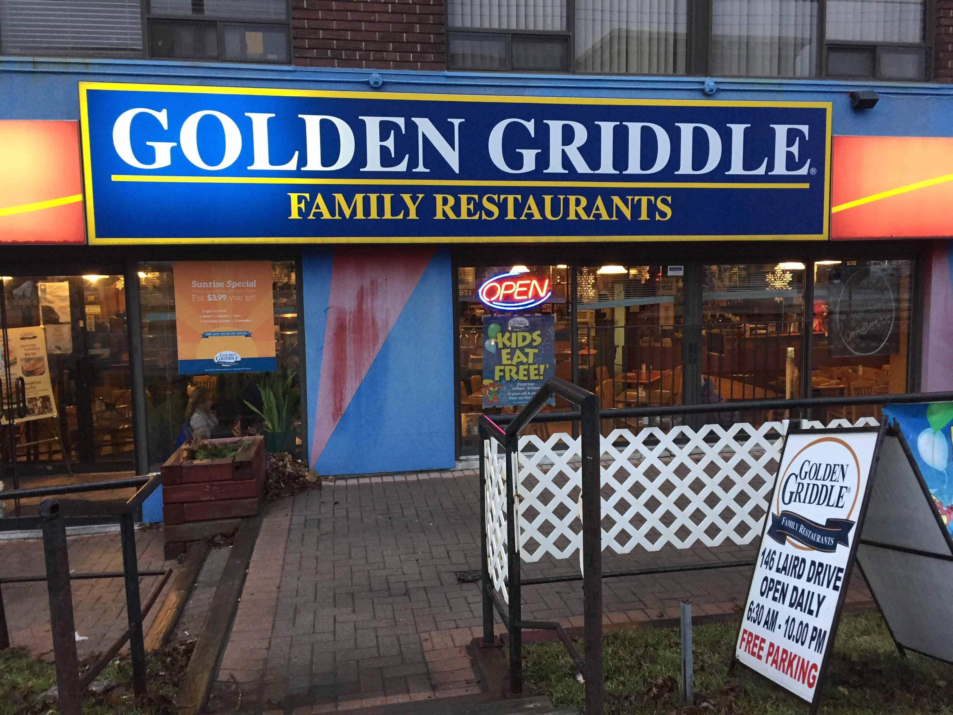 Menu of Golden Griddle, Leaside, Toronto