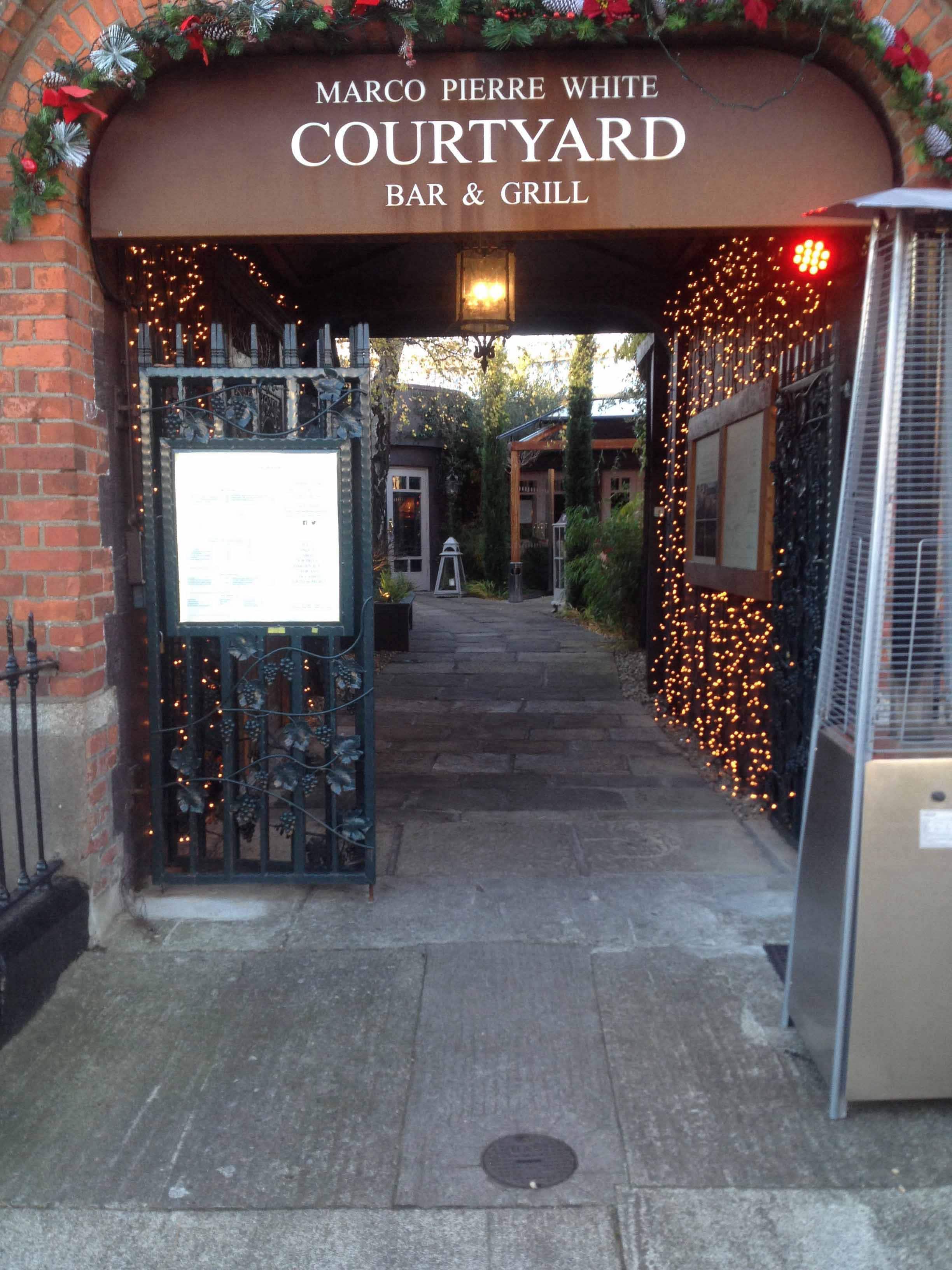 Marco Pierre White Courtyard Bar & Grill, Donnybrook, Dublin