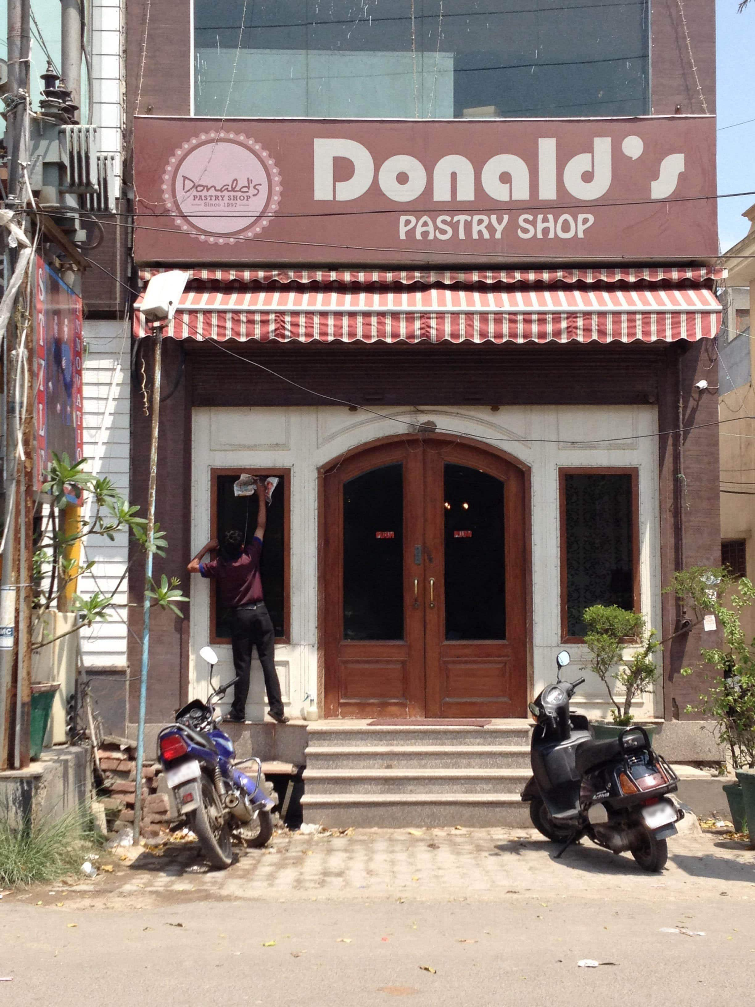 Menu of Donald's Pastry Shop, Nehru Nagar, Ghaziabad