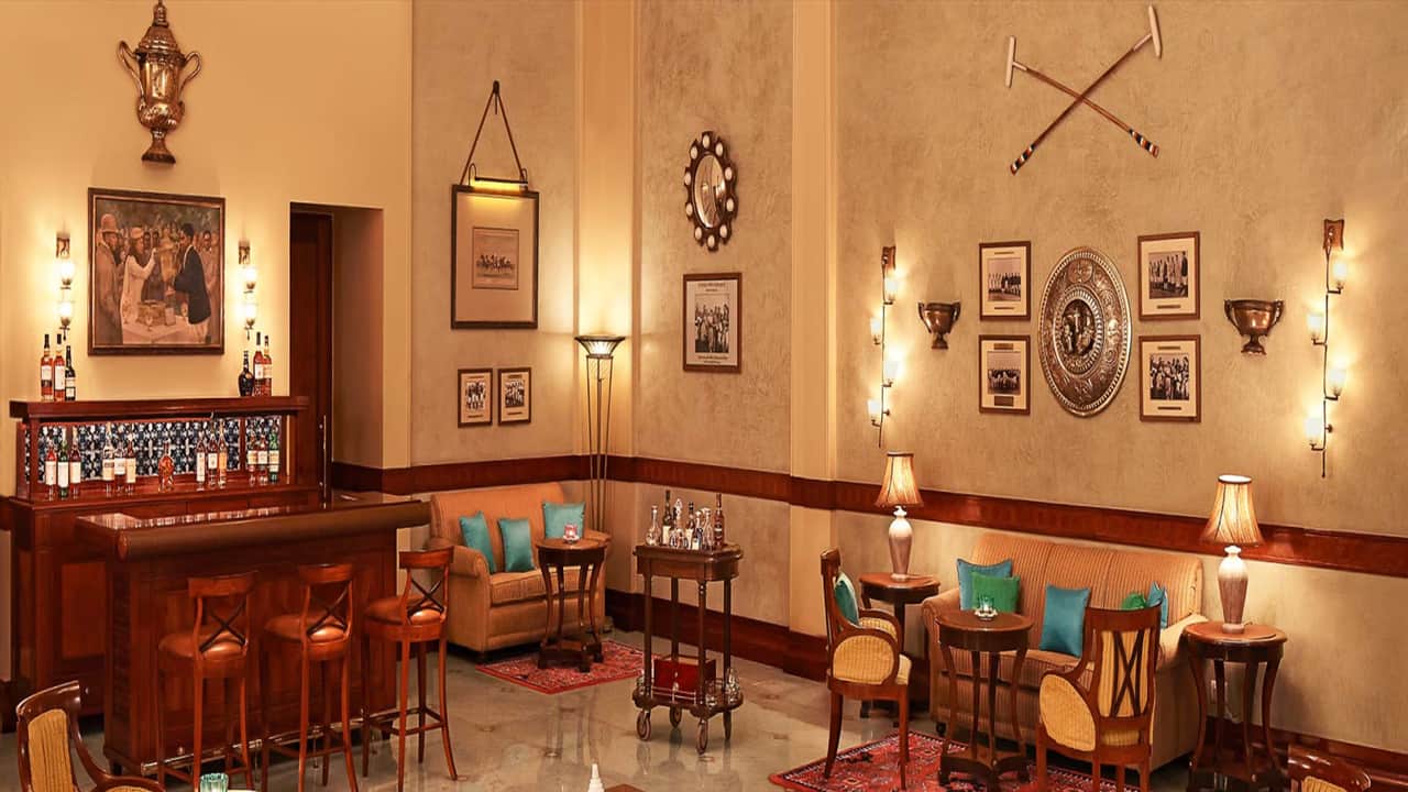 themed restaurants, theme restaurants, themed dining, concept restaurants, experiential dining, unique restaurants, quirky restaurants, immersive dining, interactive restaurants - The Polo Bar - Rambagh Palace - img3