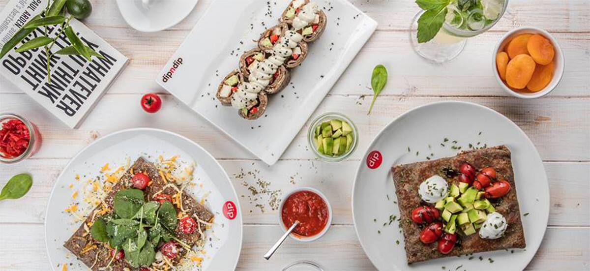 Menu of dipndip, Verdun, Beirut District