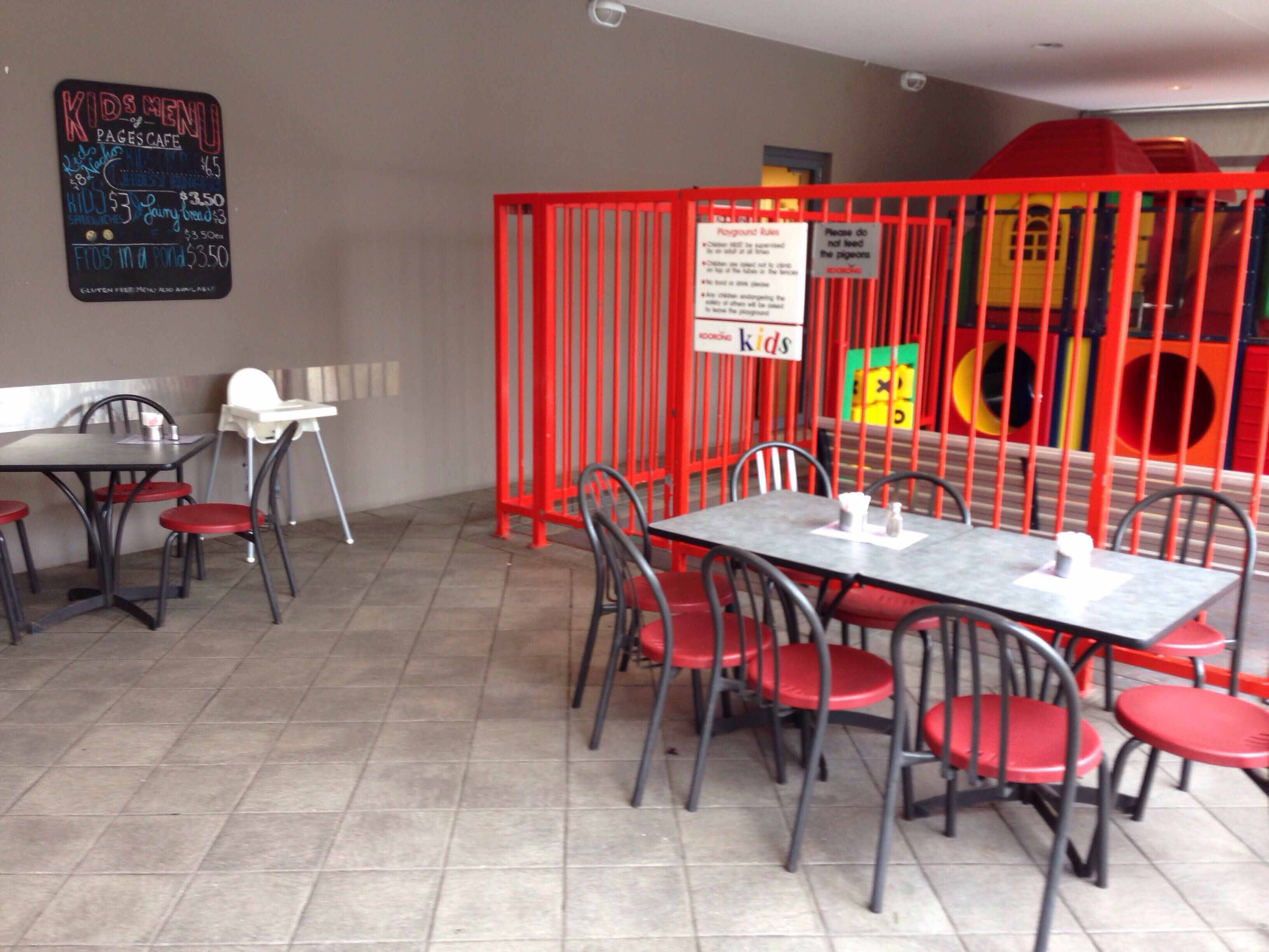 Pages Cafe Menu, Menu for Pages Cafe, West Ryde, Sydney