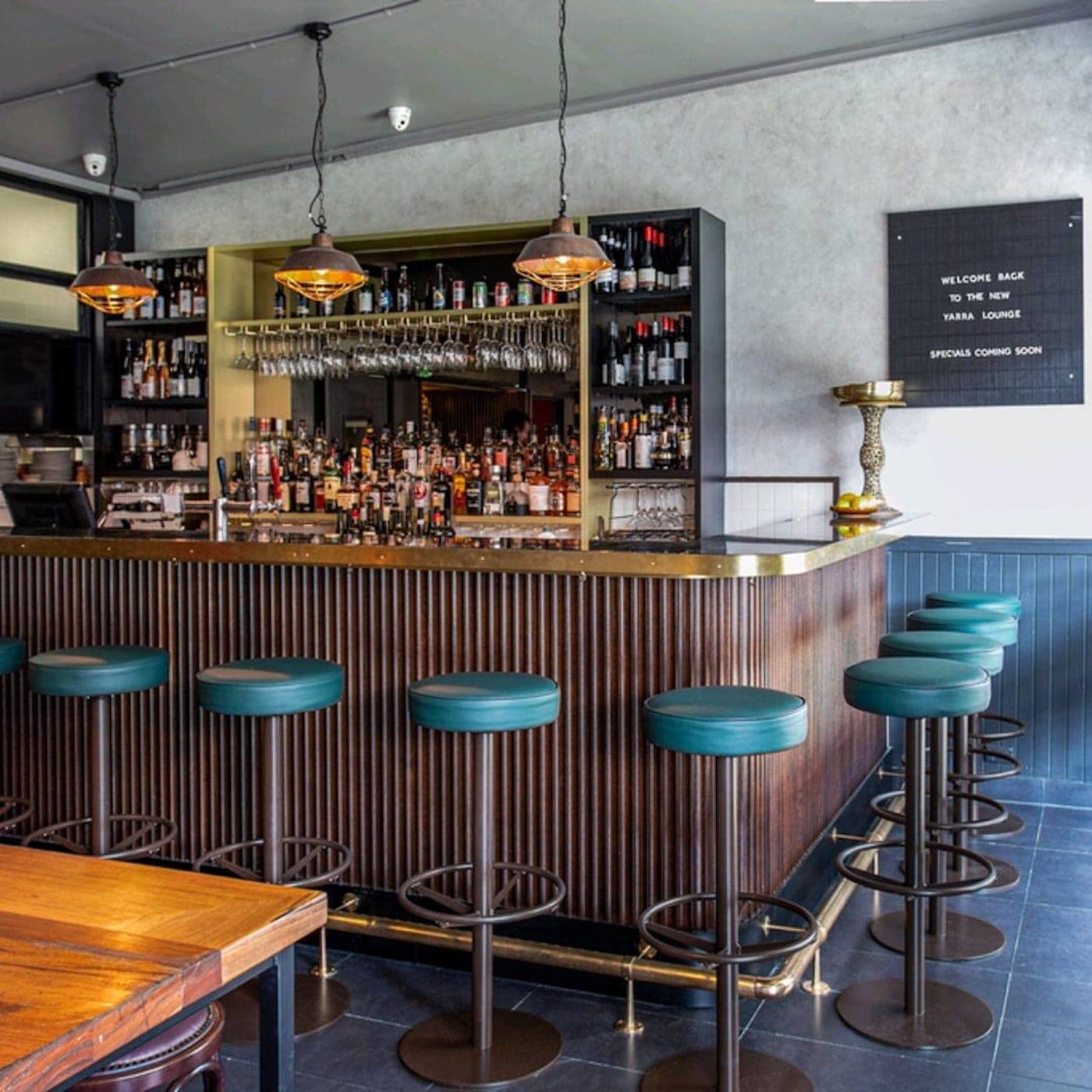 Menu of Yarra Lounge, Yarraville, Melbourne