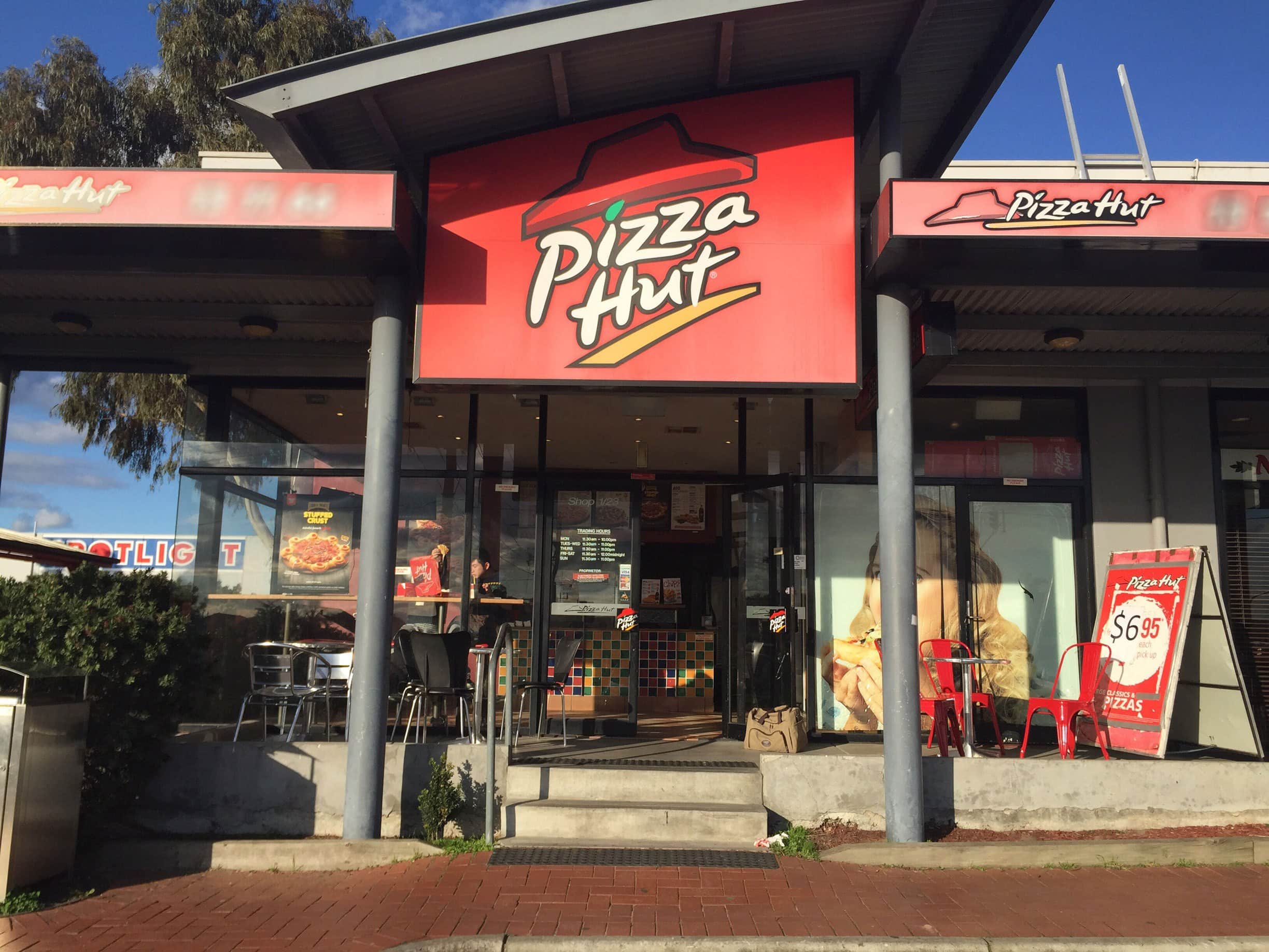 Menu of Pizza Hut, Springvale, Melbourne