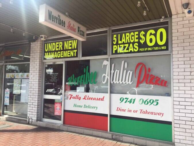 Werribee Italia Pizza & Restaurant, Werribee, Melbourne Urbanspoon/Zomato