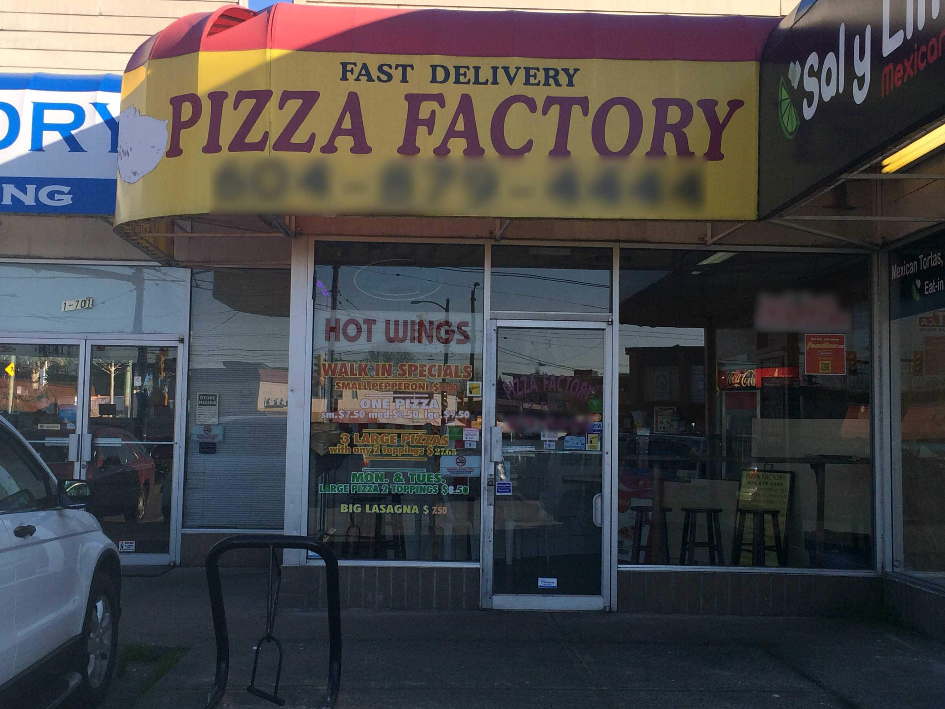 Pizza Factory, Mount Pleasant, Vancouver 