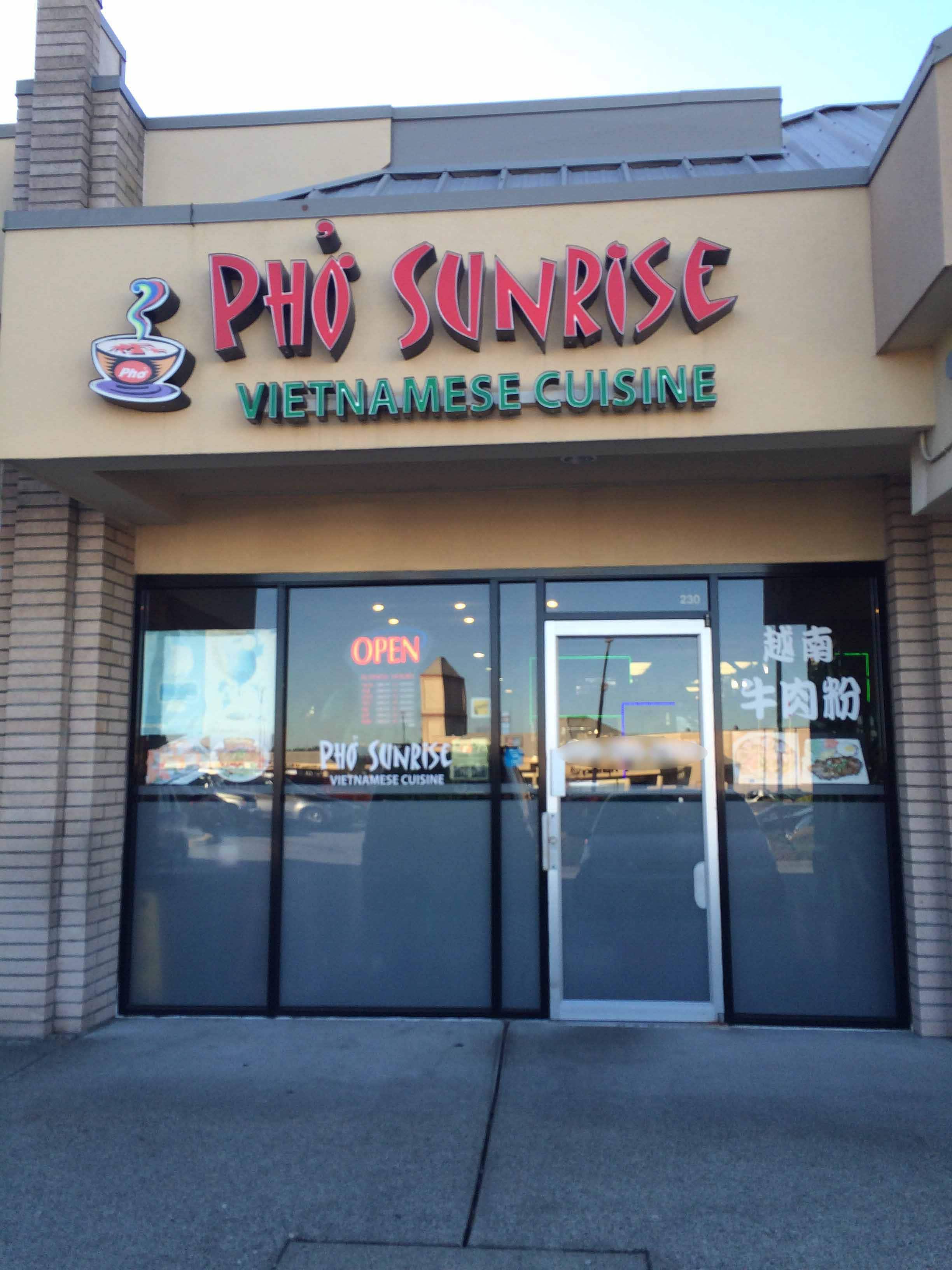 Pho Sunrise, South Surrey, Surrey Zomato